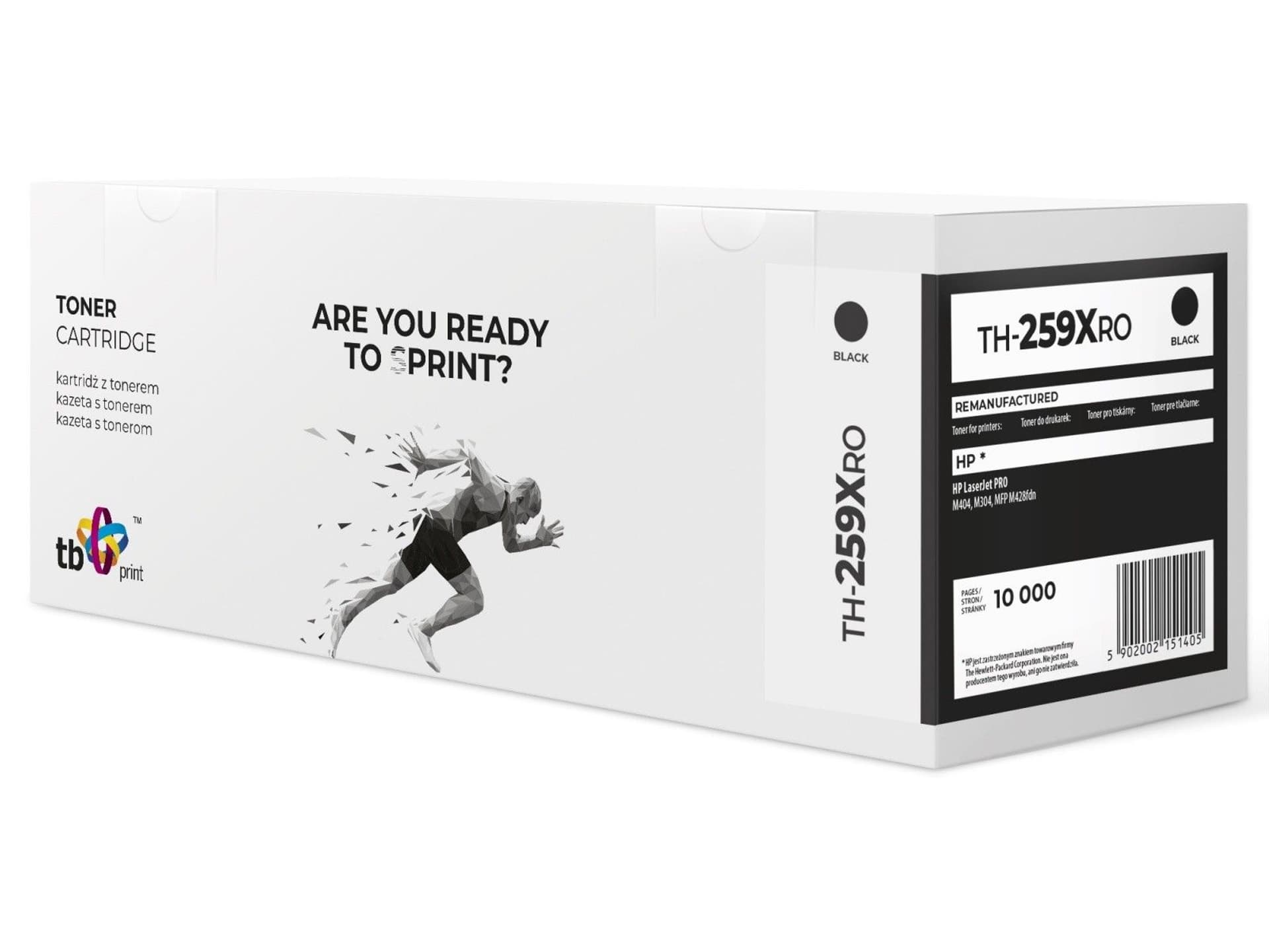 

Toner do HP LJ PRO M404 CF259X TH-259XRO refabrykowany czarny