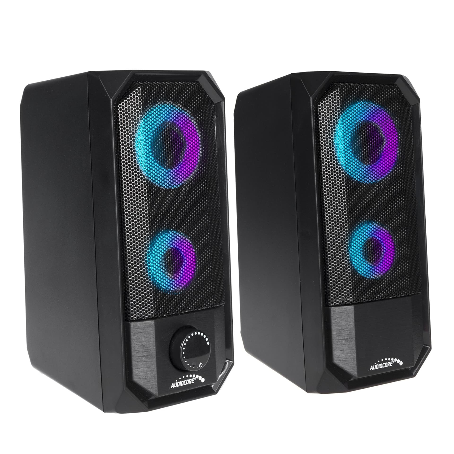 

Głośniki komputerowe AUDIOCORE AC845 (2.0; kolor czarny)