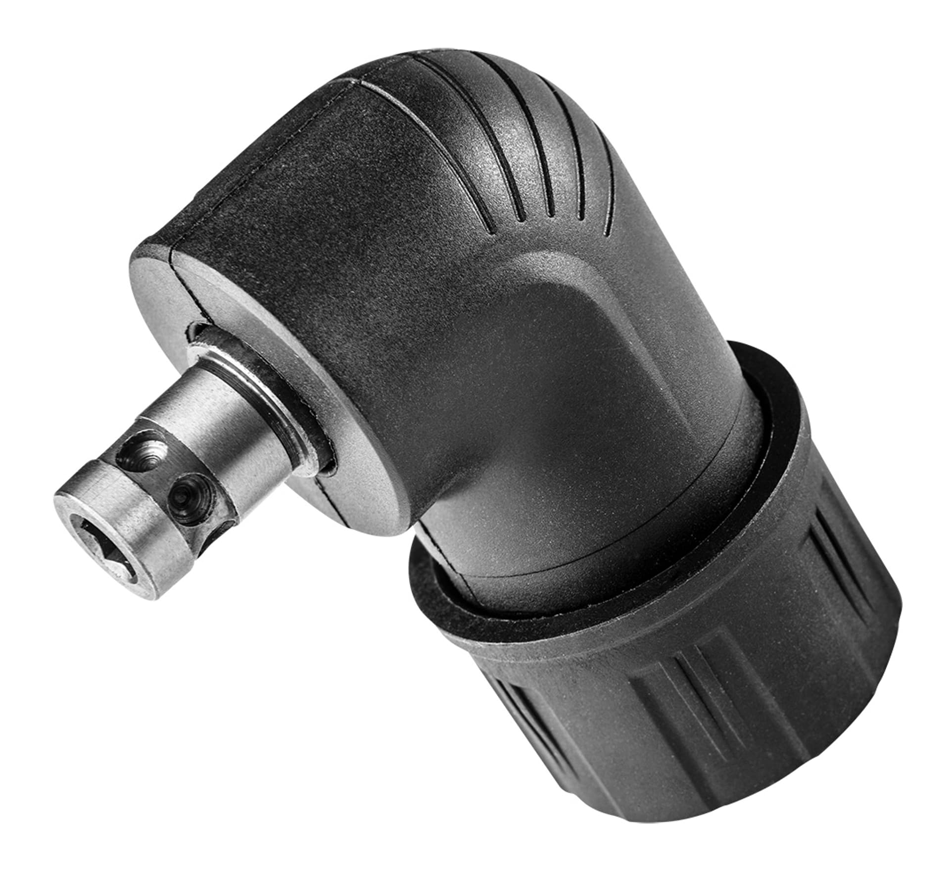 

Wiertarko-wkrętarka akumulatorowa Energy+ 18V, zdejmowany uchwyt 10 mm, plus adapter kątowy i adapte