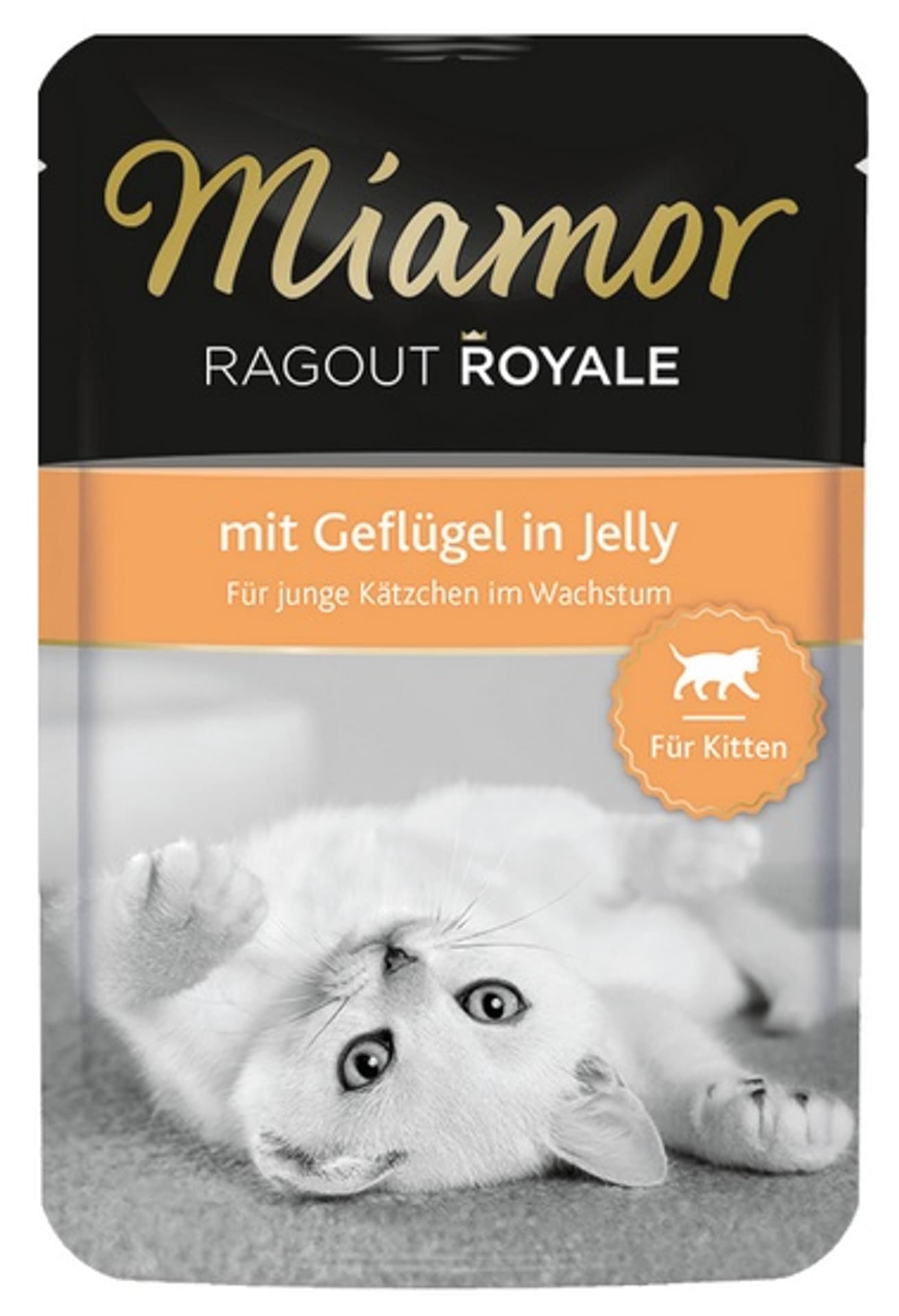 

Miamor Ragout Royale Kitten z Drobiem w galaretce saszetka 100g