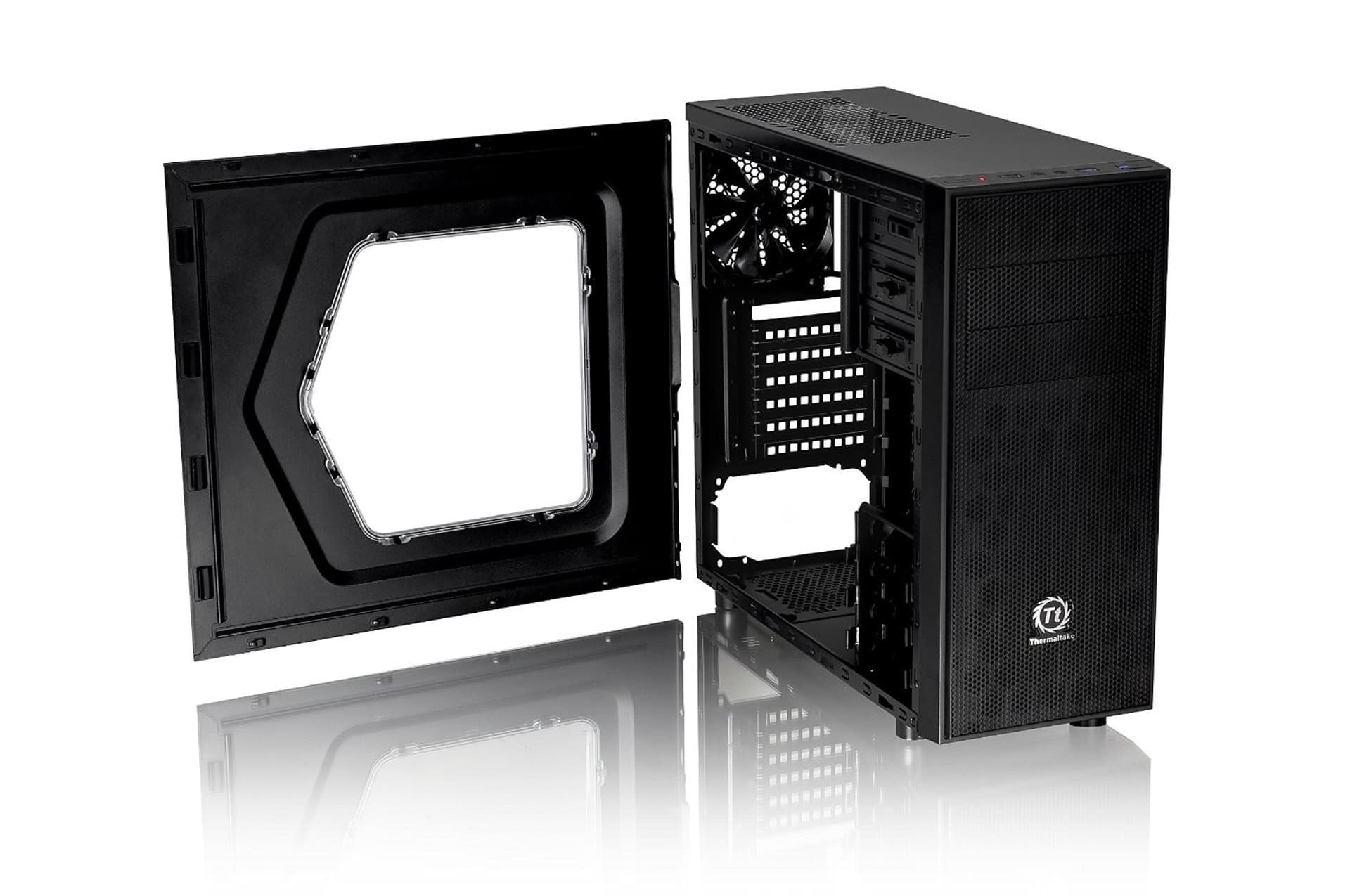 

Versa H24 USB 3.0 Window (120mm), czarna, 120mm)/czarn