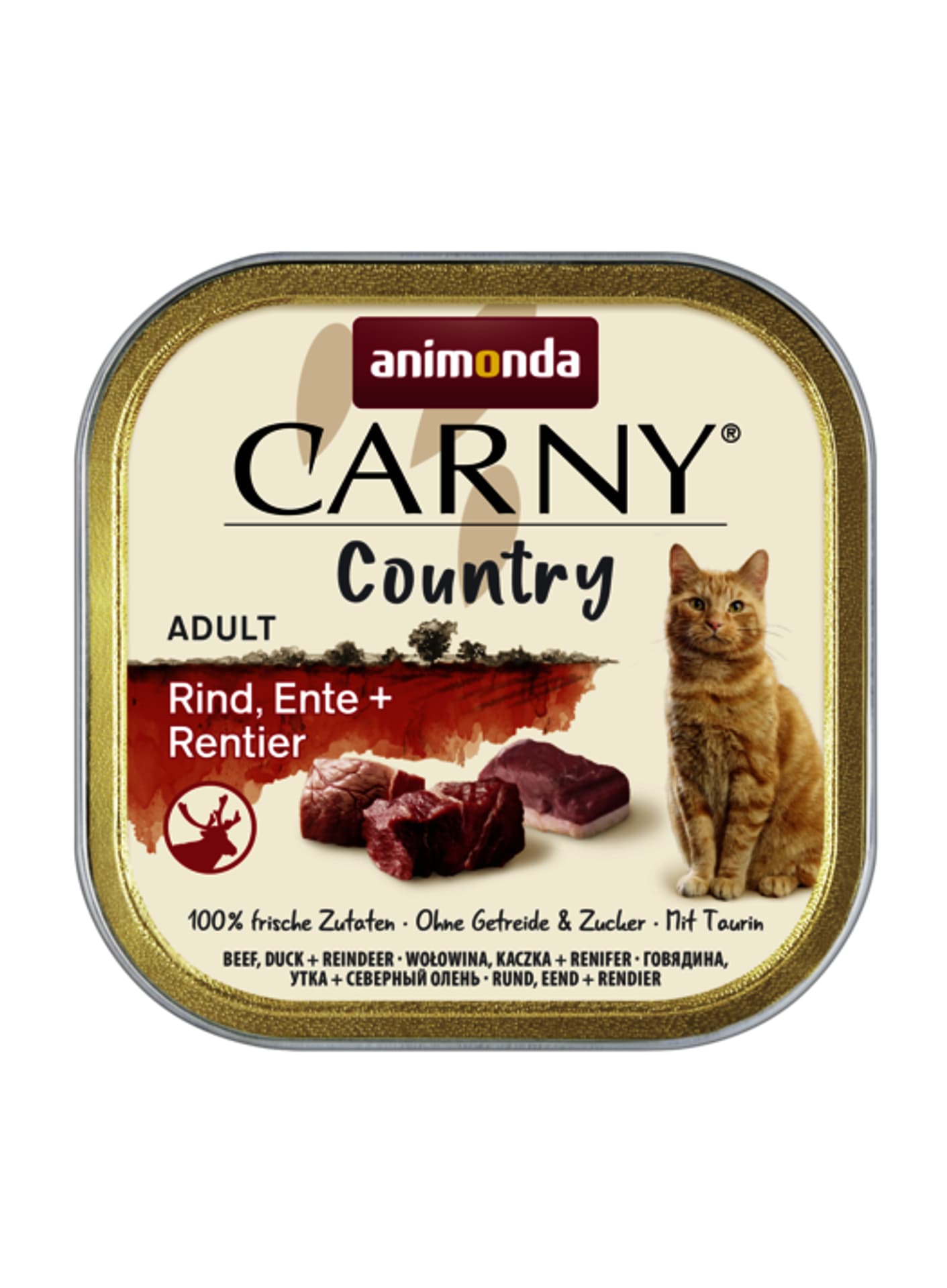 

Animonda Carny Country Adult Wołowina, Kaczka i Renifer tacka 100g