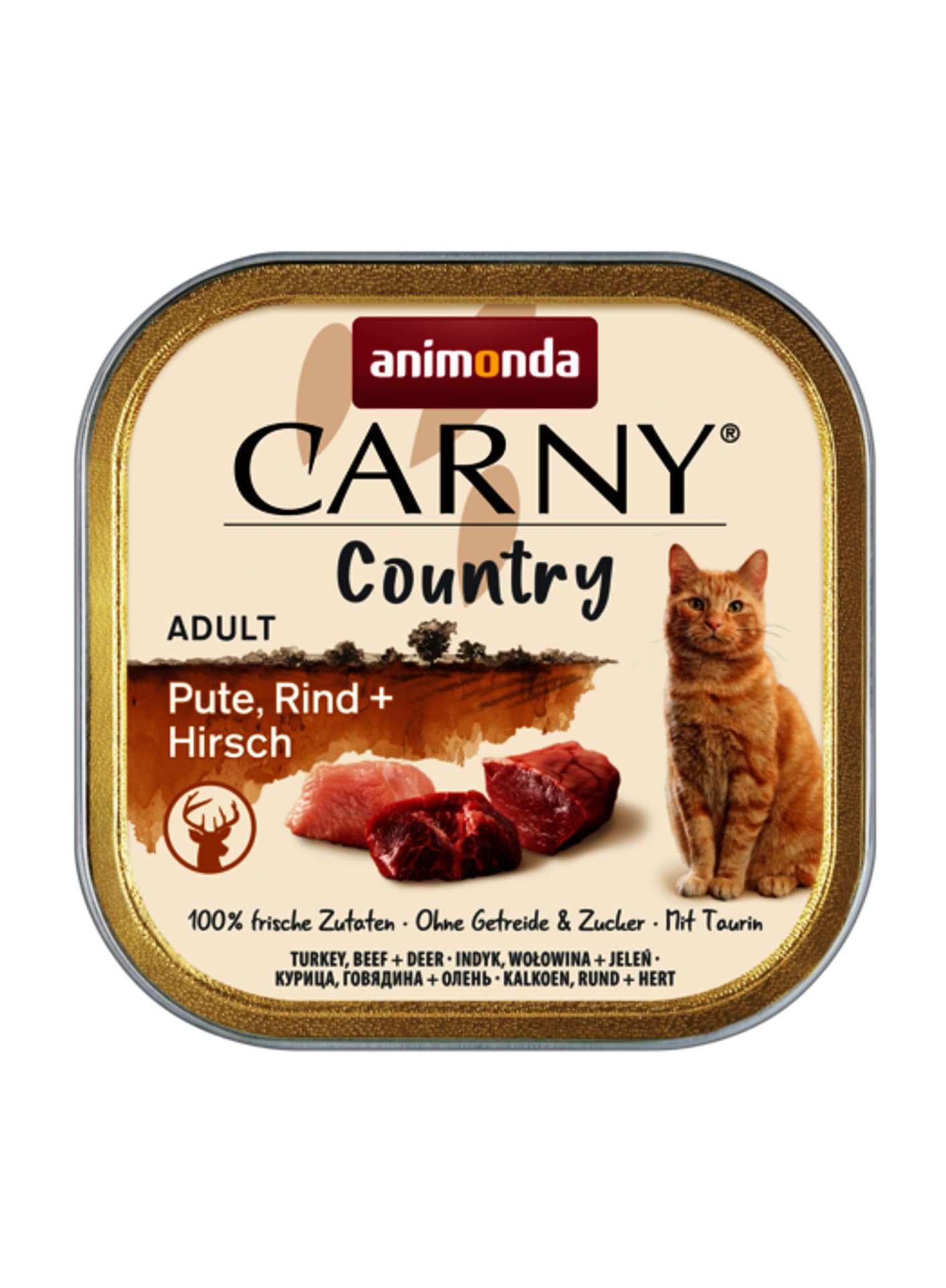 

Animonda Carny Country Adult Indyk, Wołowina i Jeleń tacka 100g