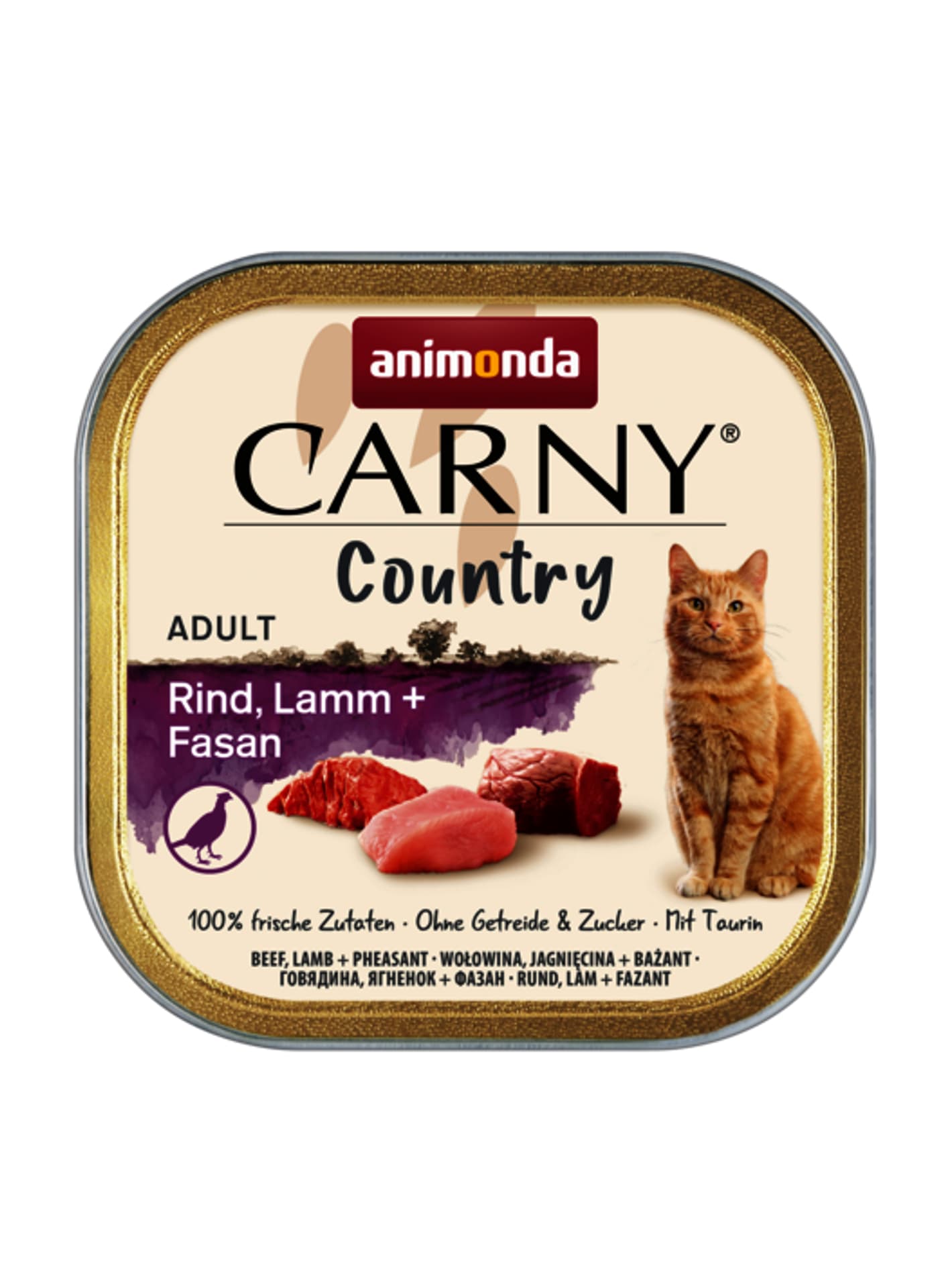 

Animonda Carny Country Adult Wołowina, Jagnięcina i Bażant tacka 100g