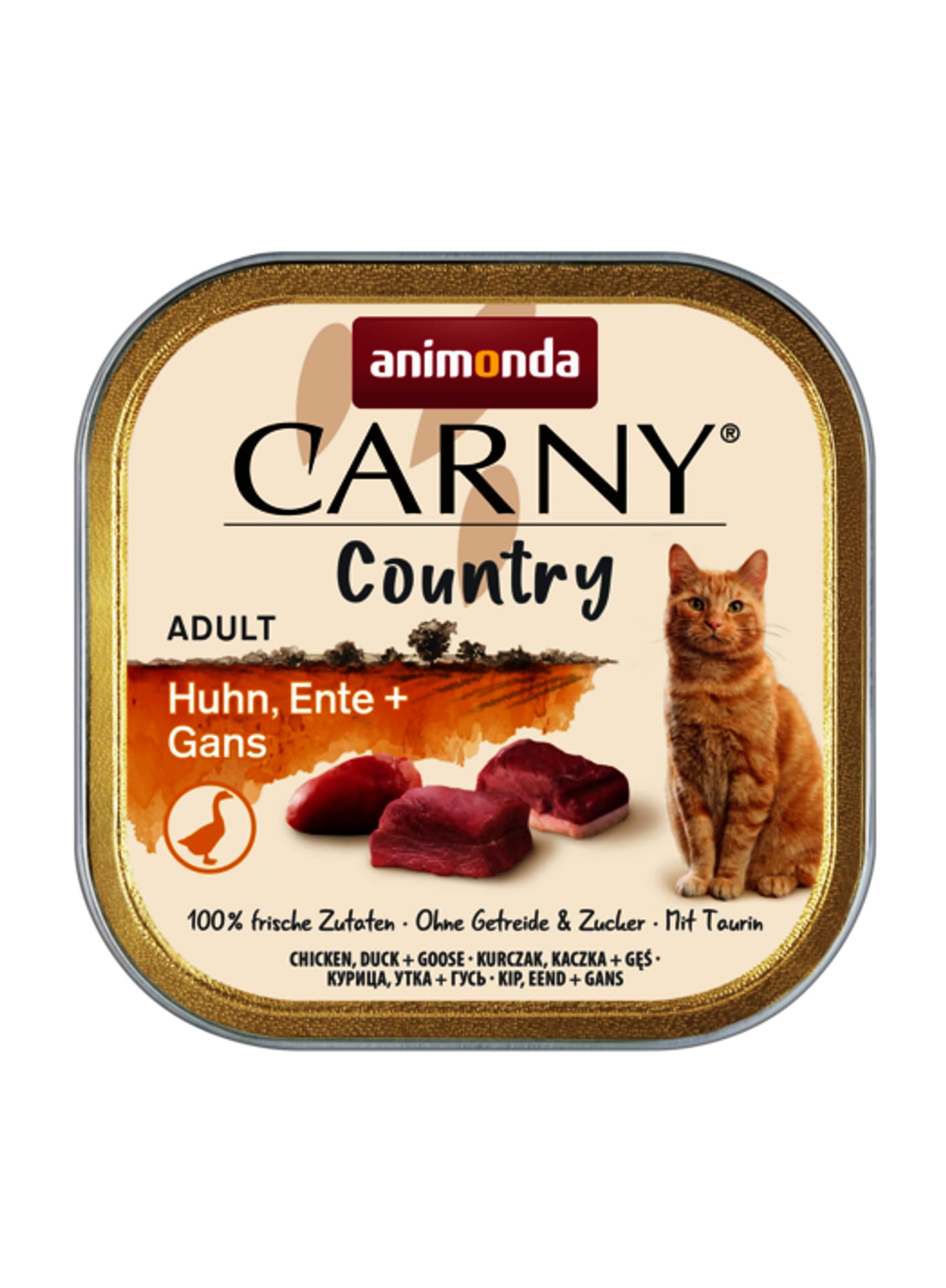 

Animonda Carny Country Adult Kurczak, Kaczka i Gęś tacka 100g