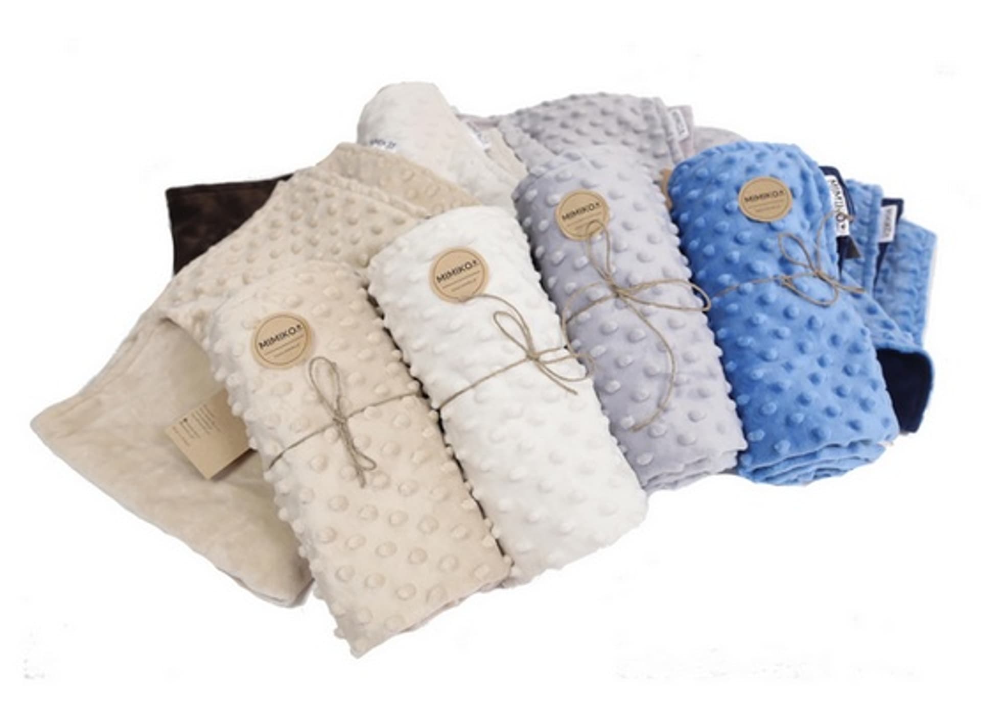 

MIMIKO Pets Kocyk Minky-Dot 100x75cm szary
