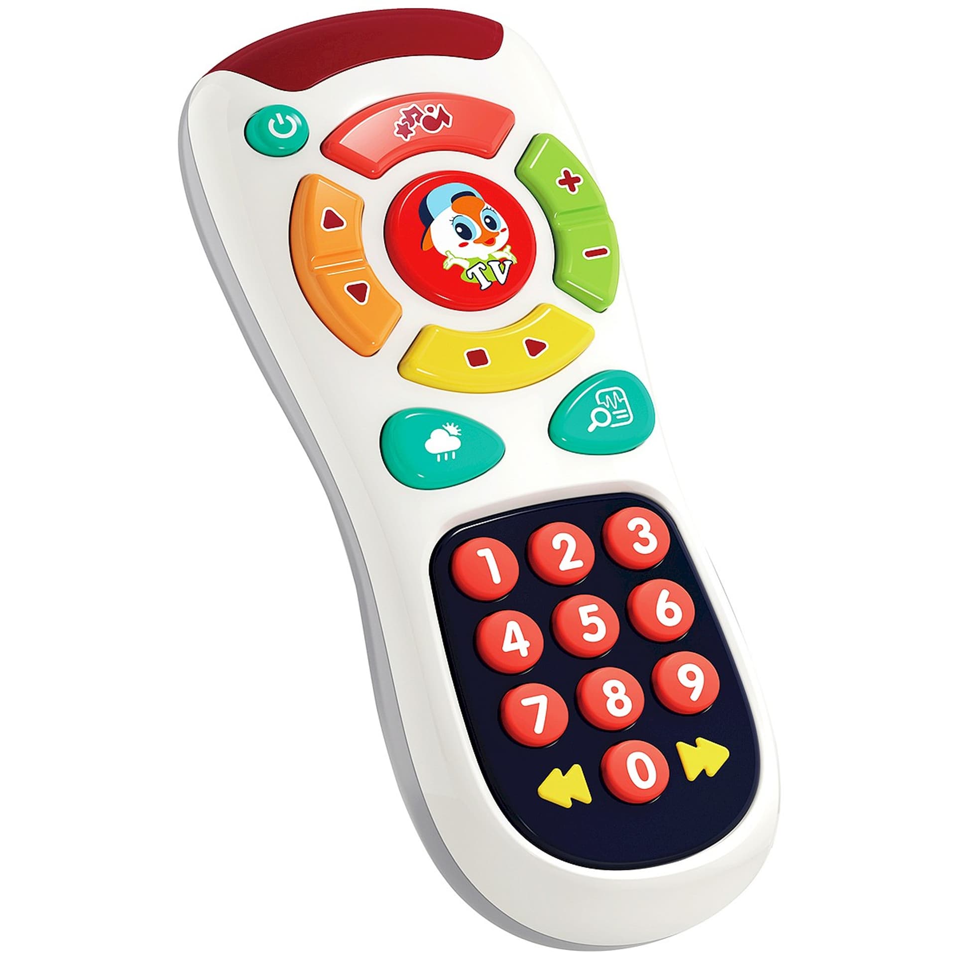 

Pilot TV z muzyką i światłem