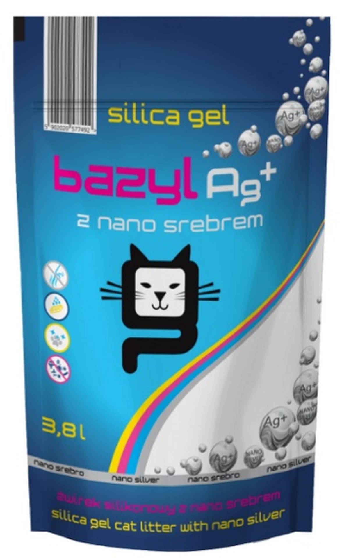 

BAZYL Ag+ SILICAT 3,8L