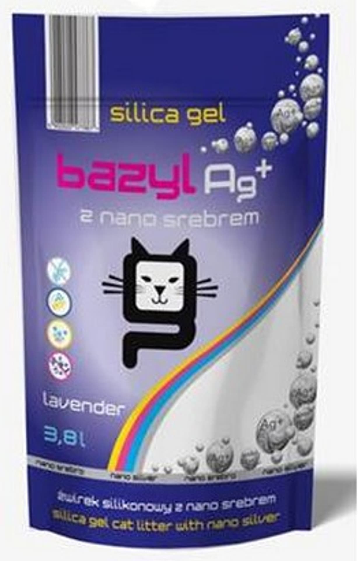 

BAZYL Ag+ SILICAT Lavender 3,8L