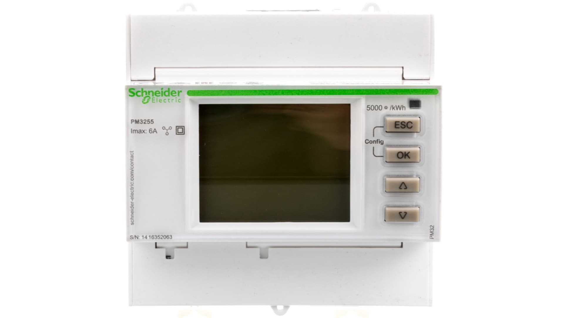 

Miernik parametrów sieci z Modbus RS485 2we/2wy cyfrowe na szynę DIN METSEPM3255