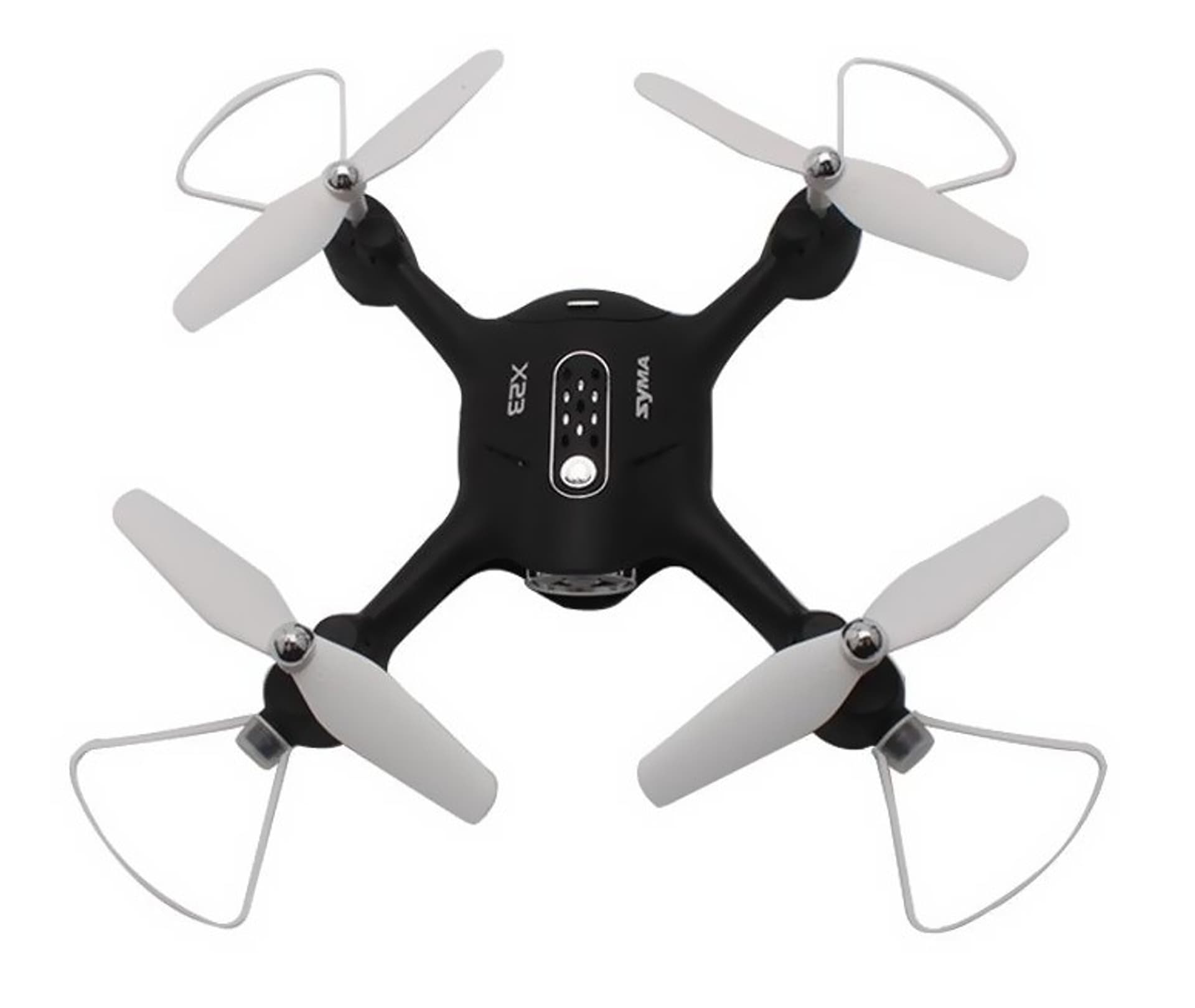 

Syma X23 (2.4GHz, żyroskop, auto-start, zawis, zasięg do 25m, 21cm) - Czarny, 2.4ghz/żyroskop/auto-start/zawis/21cm) - czarn