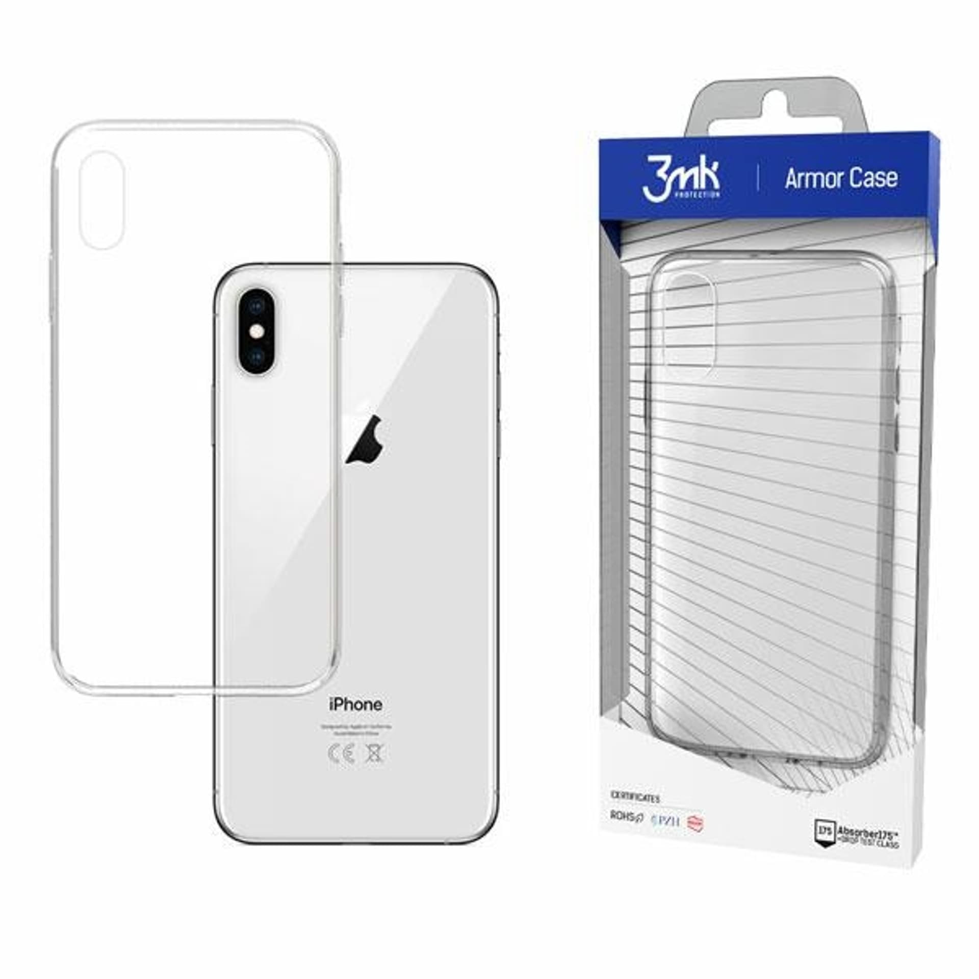 

3MK All-Safe AC iPhone XS Max Armor Case Clear