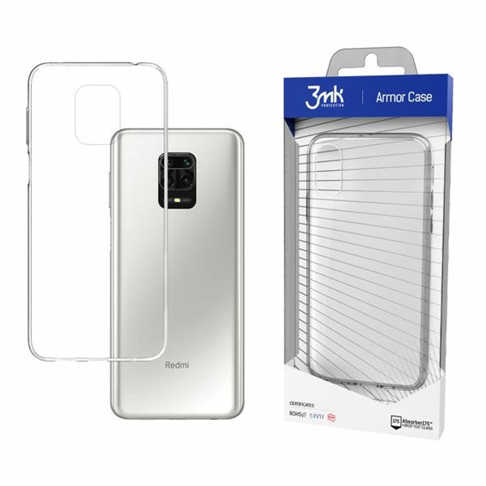 

3MK All-Safe AC Xiaomi Redmi Note 9 Pro Armor Case Clear