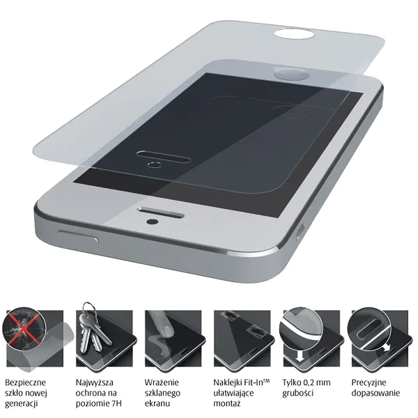 

3MK FlexibleGlass 3D iPhone 7 Plus Szkło Hybrydowe+Folia
