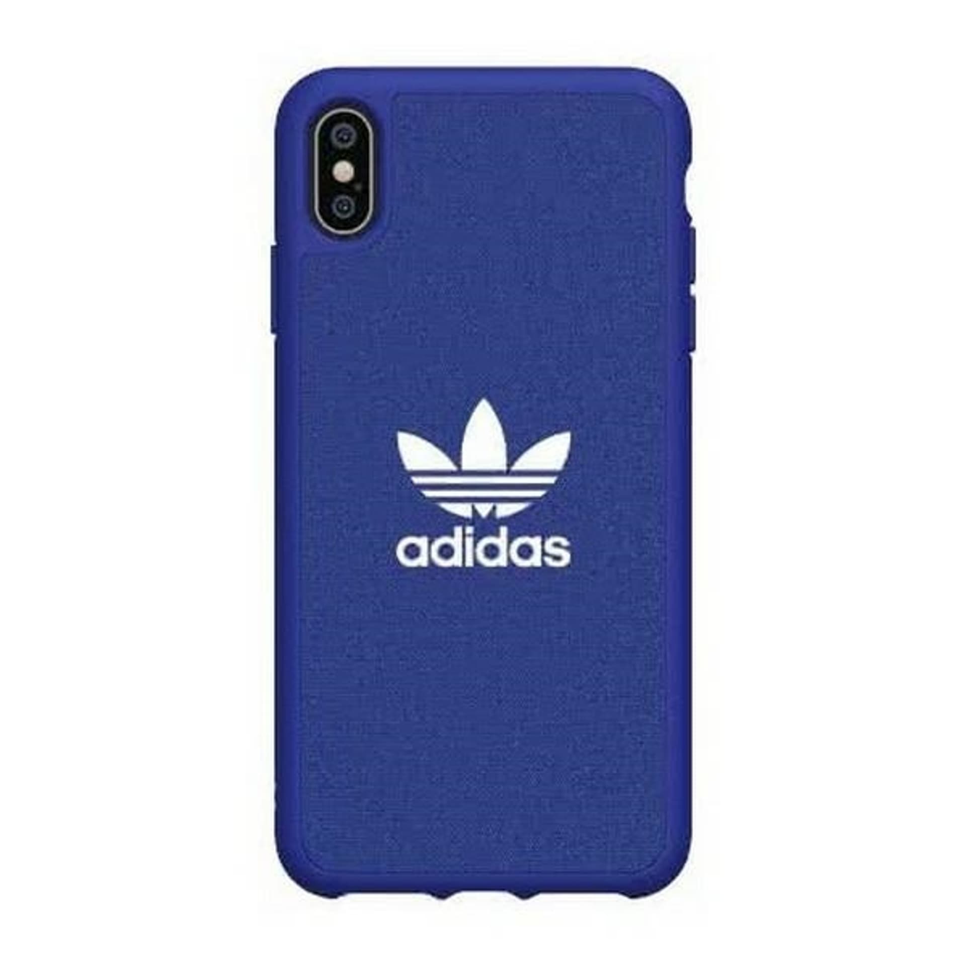 

Adidas Moulded Case CANVAS iPhone Xs Max niebieski/blue 34960