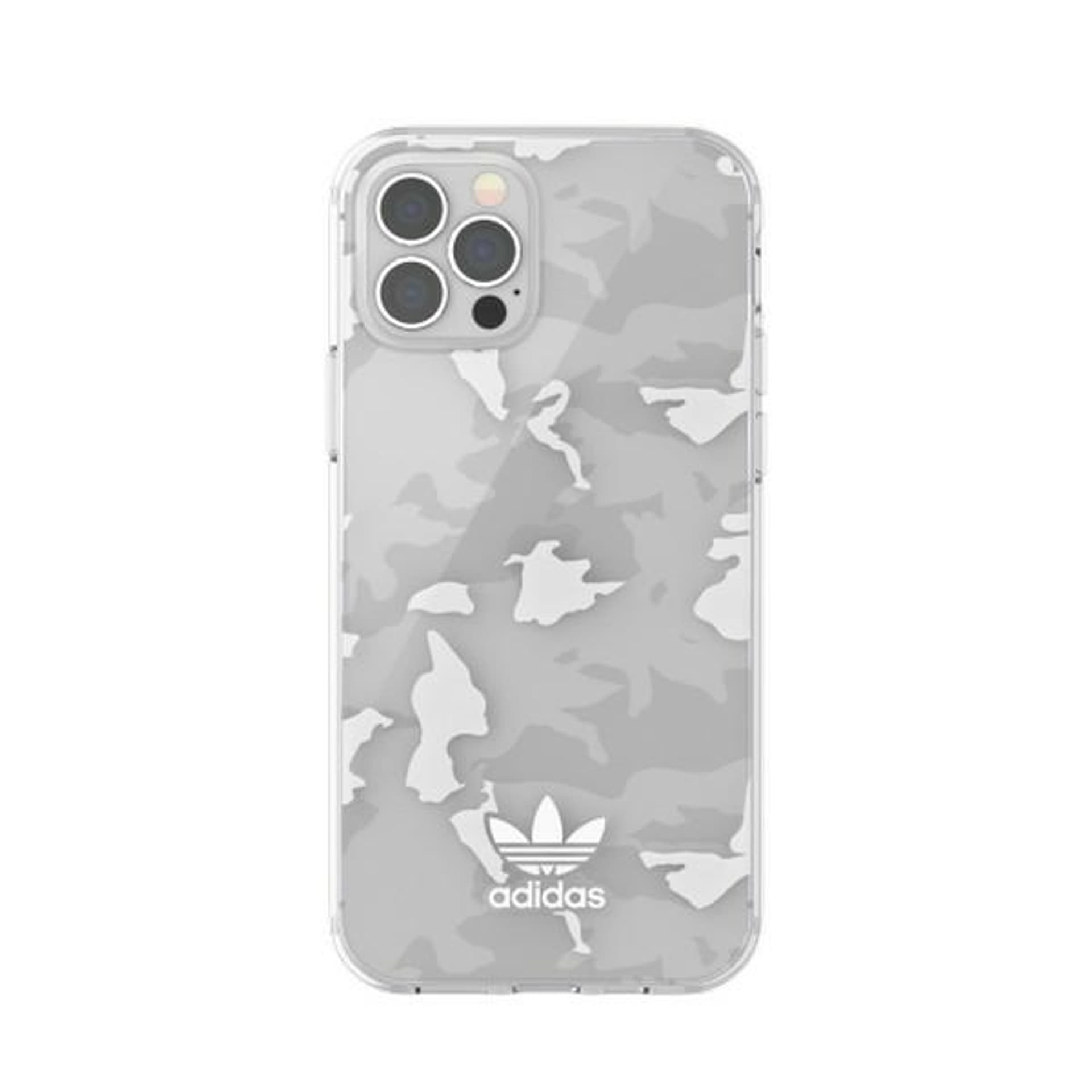 

Adidas OR SnapCase Camo iPhone 12/12 Pro przezroczysty/biały 43705