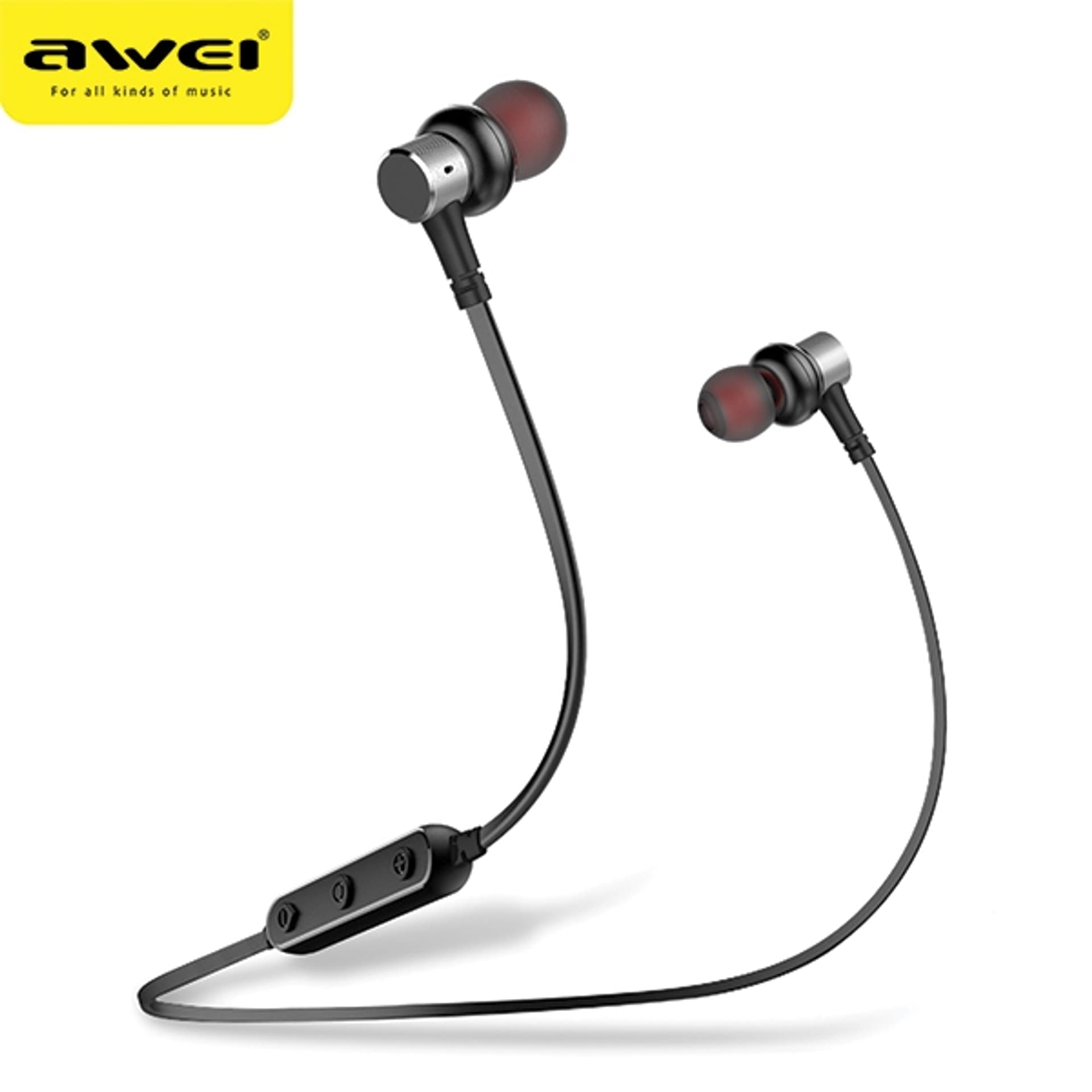 

AWEI słuchawki sportowe Bluetooth B923BL czarny/black magnetyczne