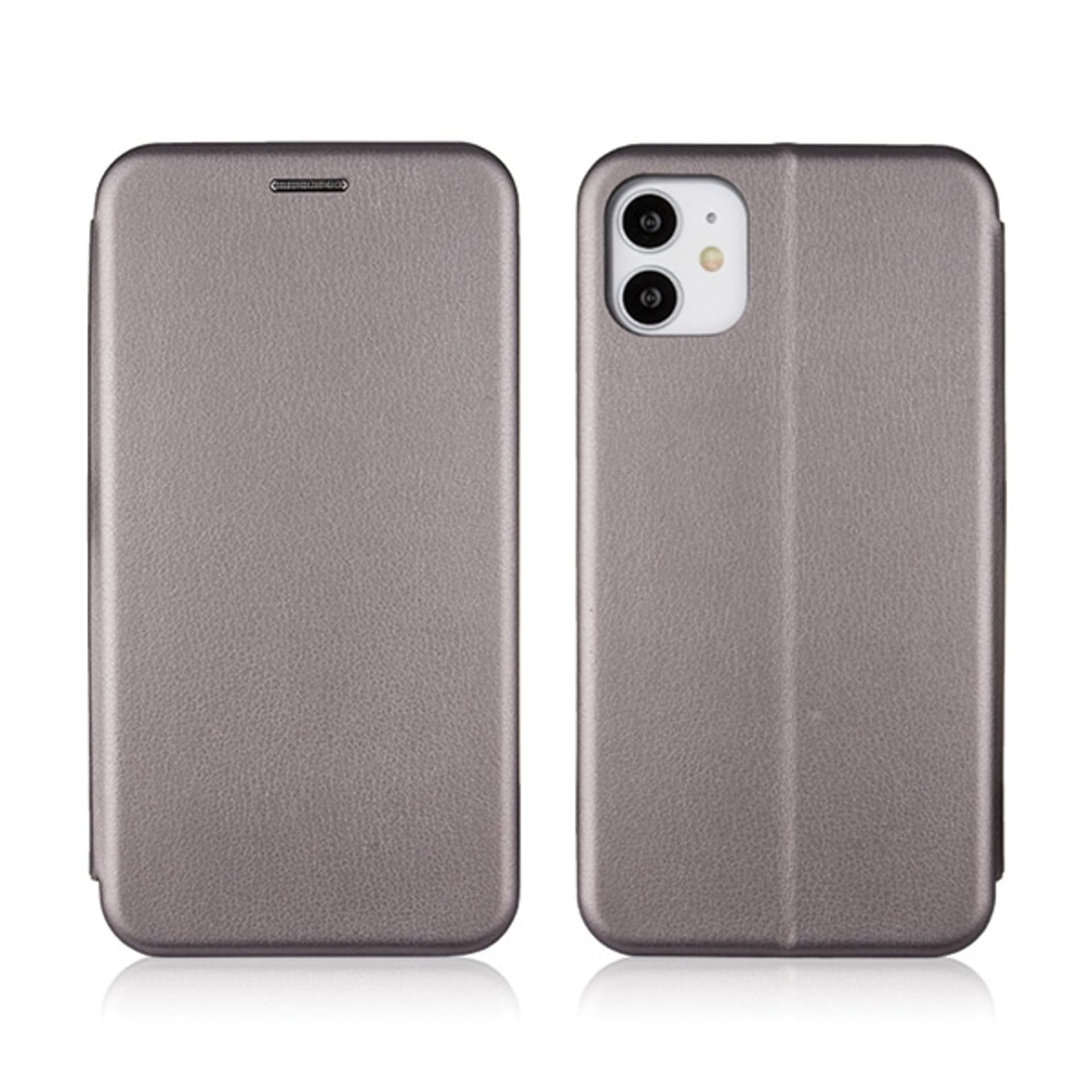 

Beline Etui Book Magnetic iPhone 11 stalowy/steel