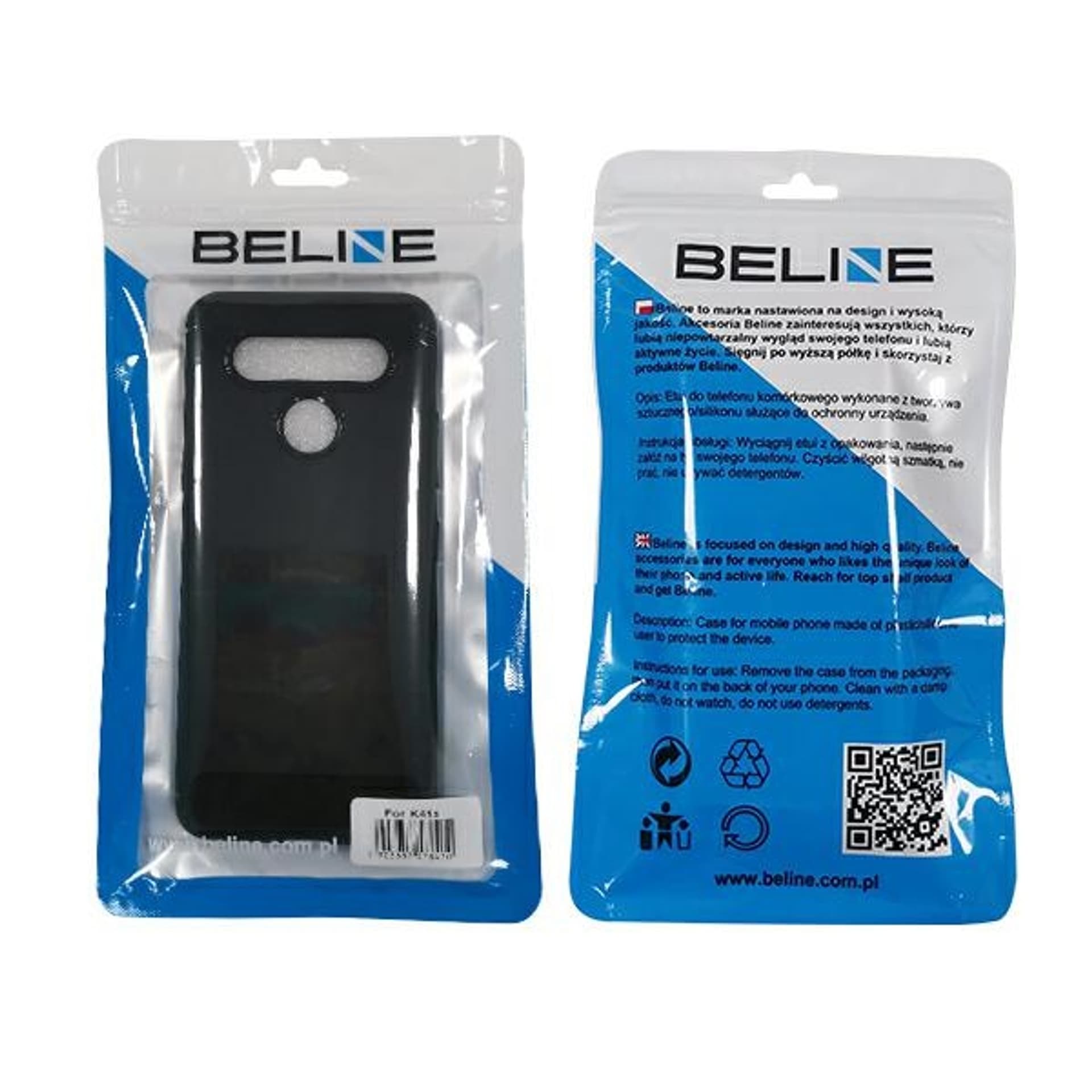 

Beline Etui Carbon Samsung A02s A025 czarny/black