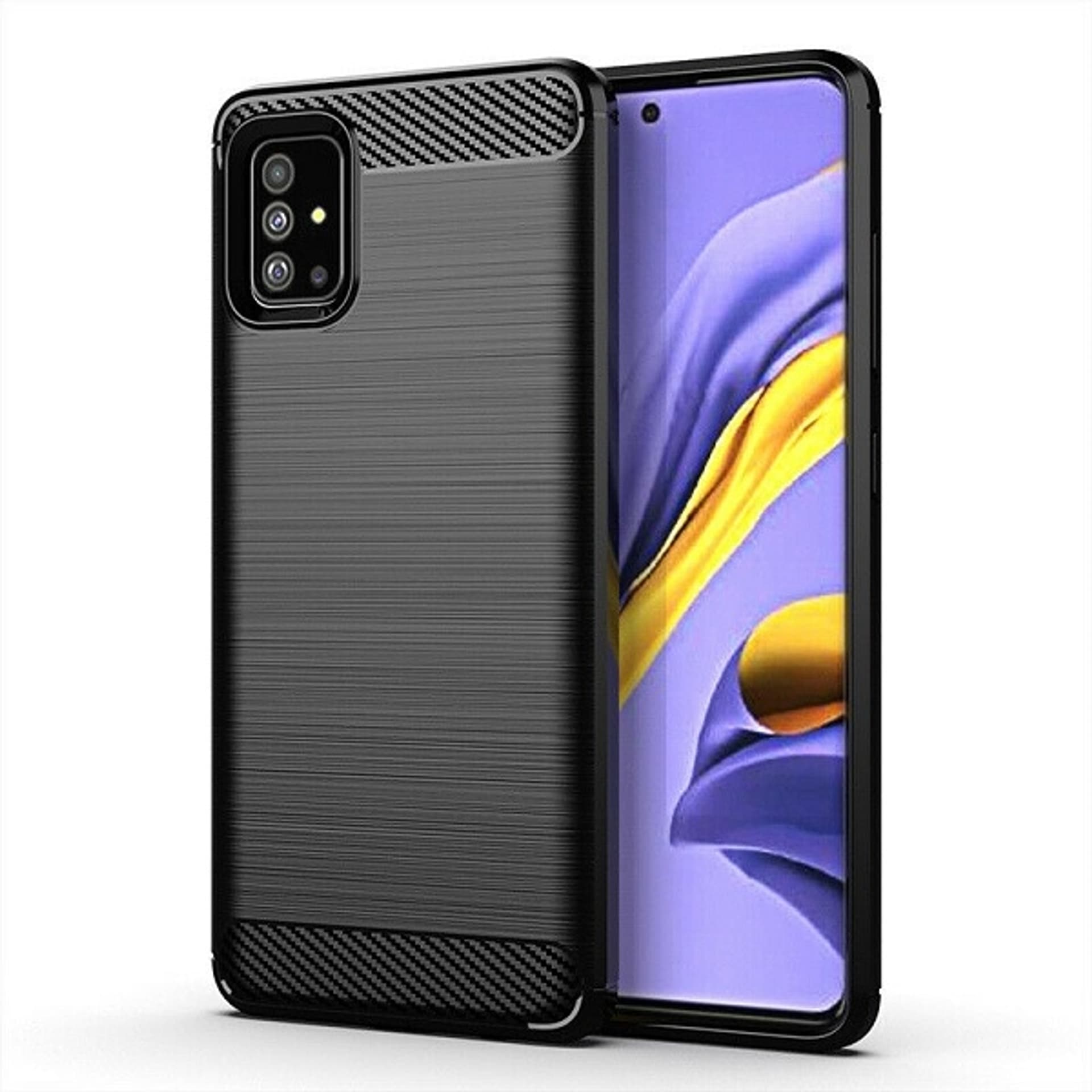 

Beline Etui Carbon Samsung M31s M317 czarny/black