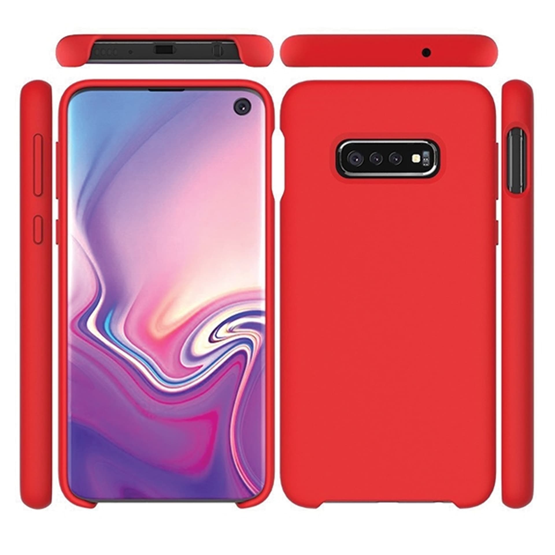 

Beline Etui Silicone Samsung S10 G973 czerwony/red