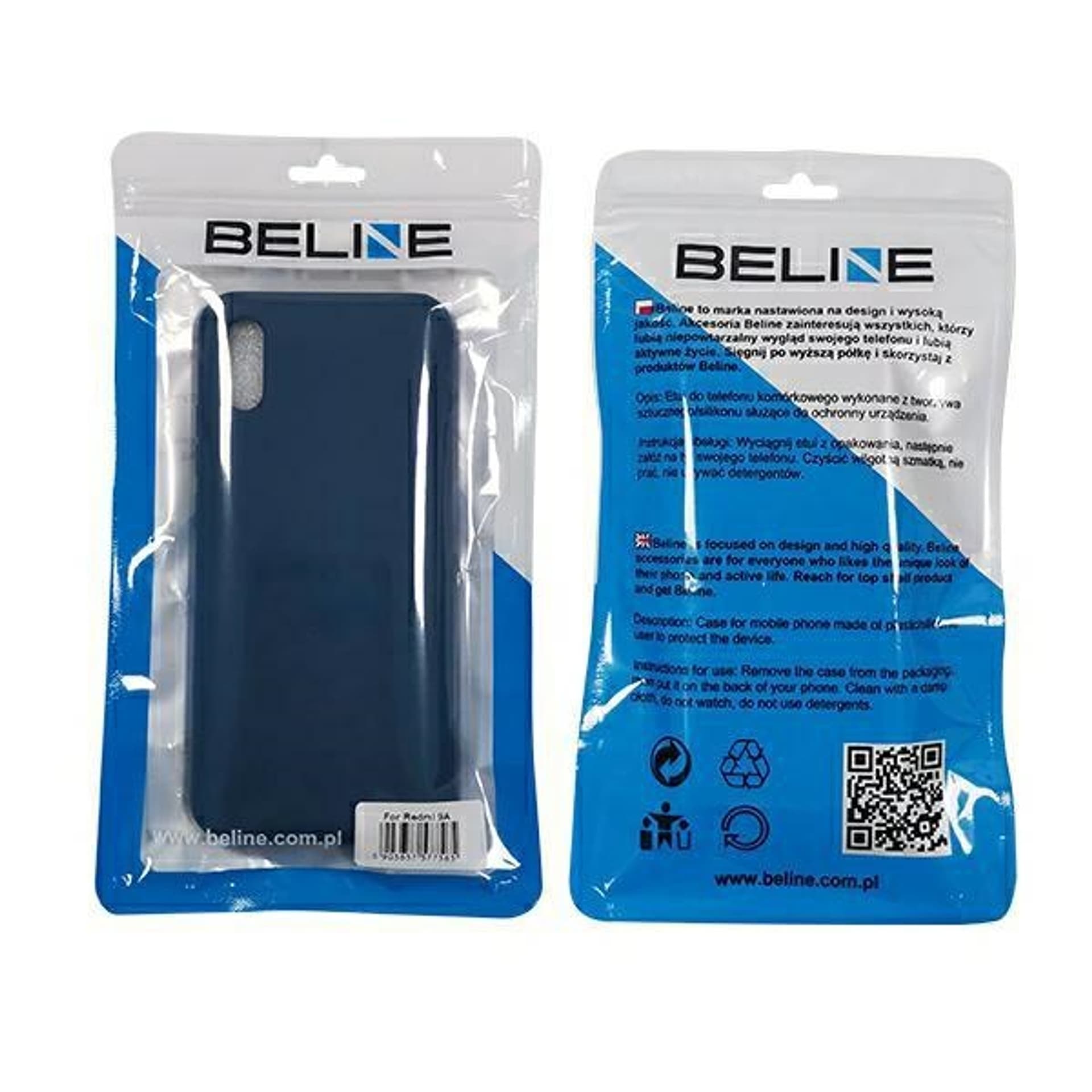 

Beline Etui Silicone Oppo A52/A72 niebieski/blue