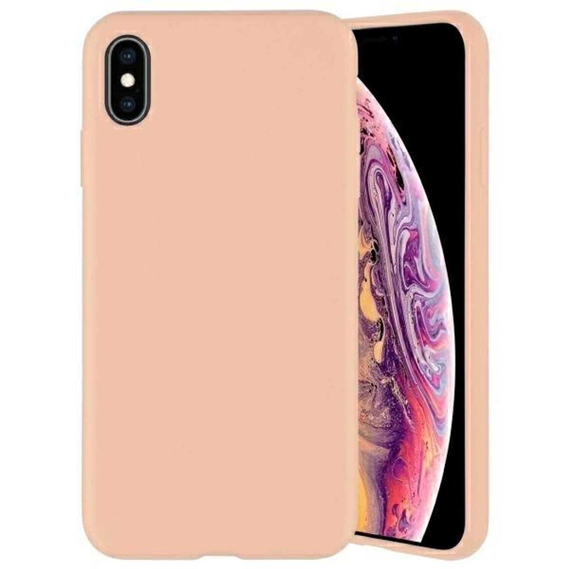 

Beline Etui Silicone Samsung Note 20 N980 różowo-złoty/rose gold