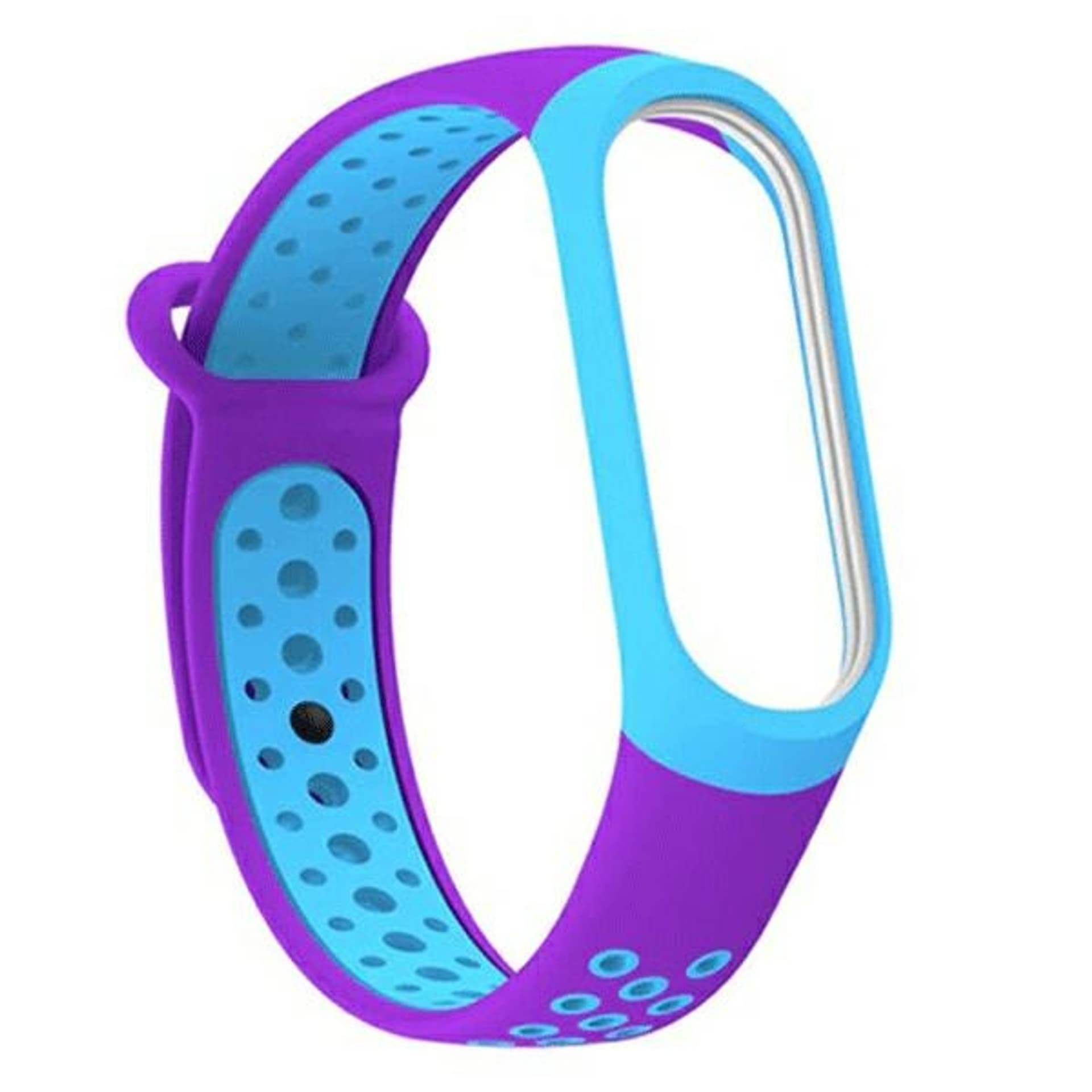 

Beline pasek Mi Band 7/6/5 niebieski-purpurowy/blue-purple Design