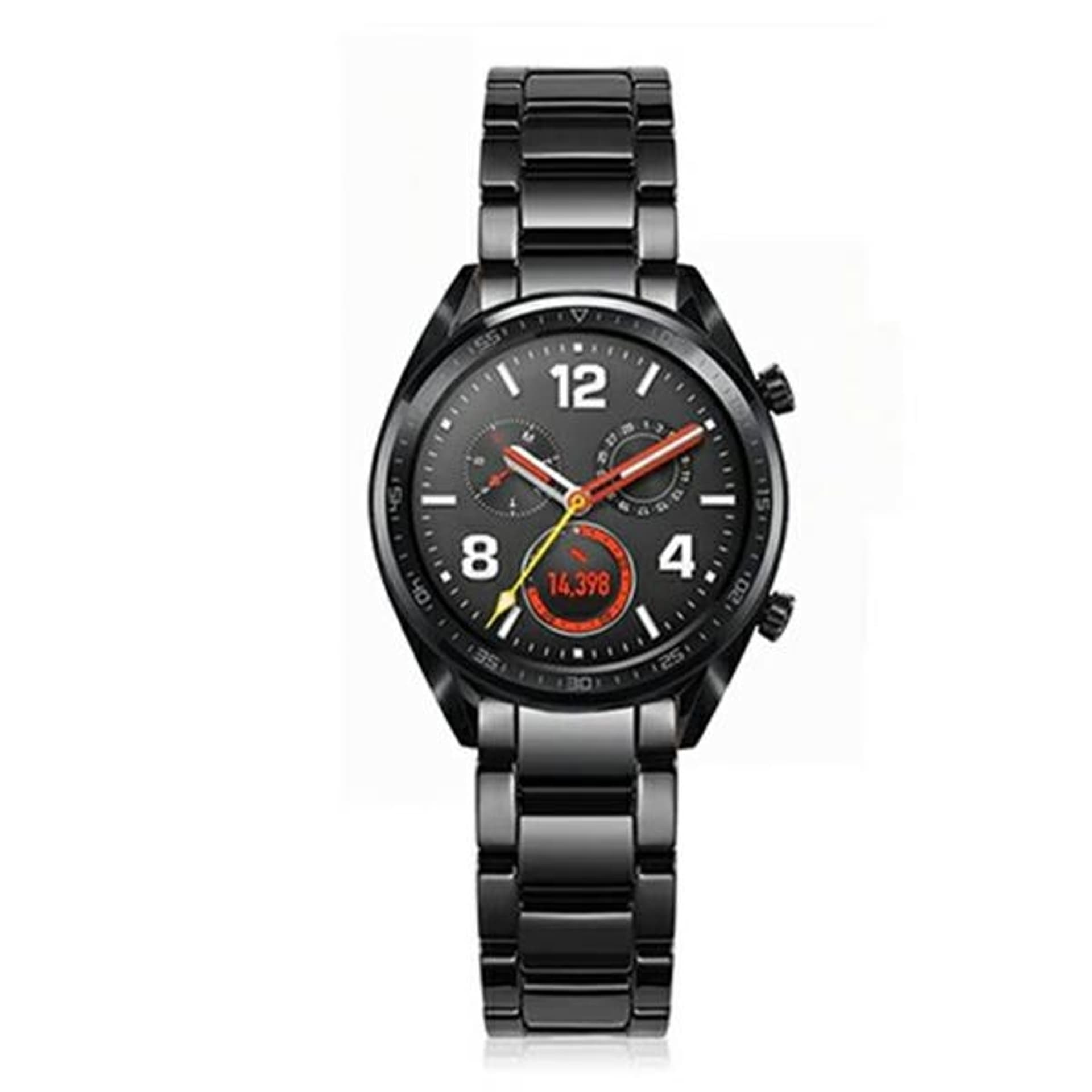 

Beline pasek Watch 22mm Steel czarny/black