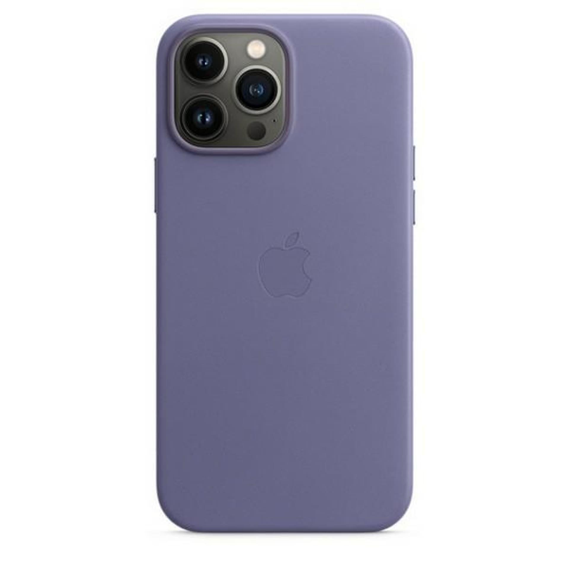 

Etui skórzane z MagSafe do iPhonea 13 Pro Max - glicynia
