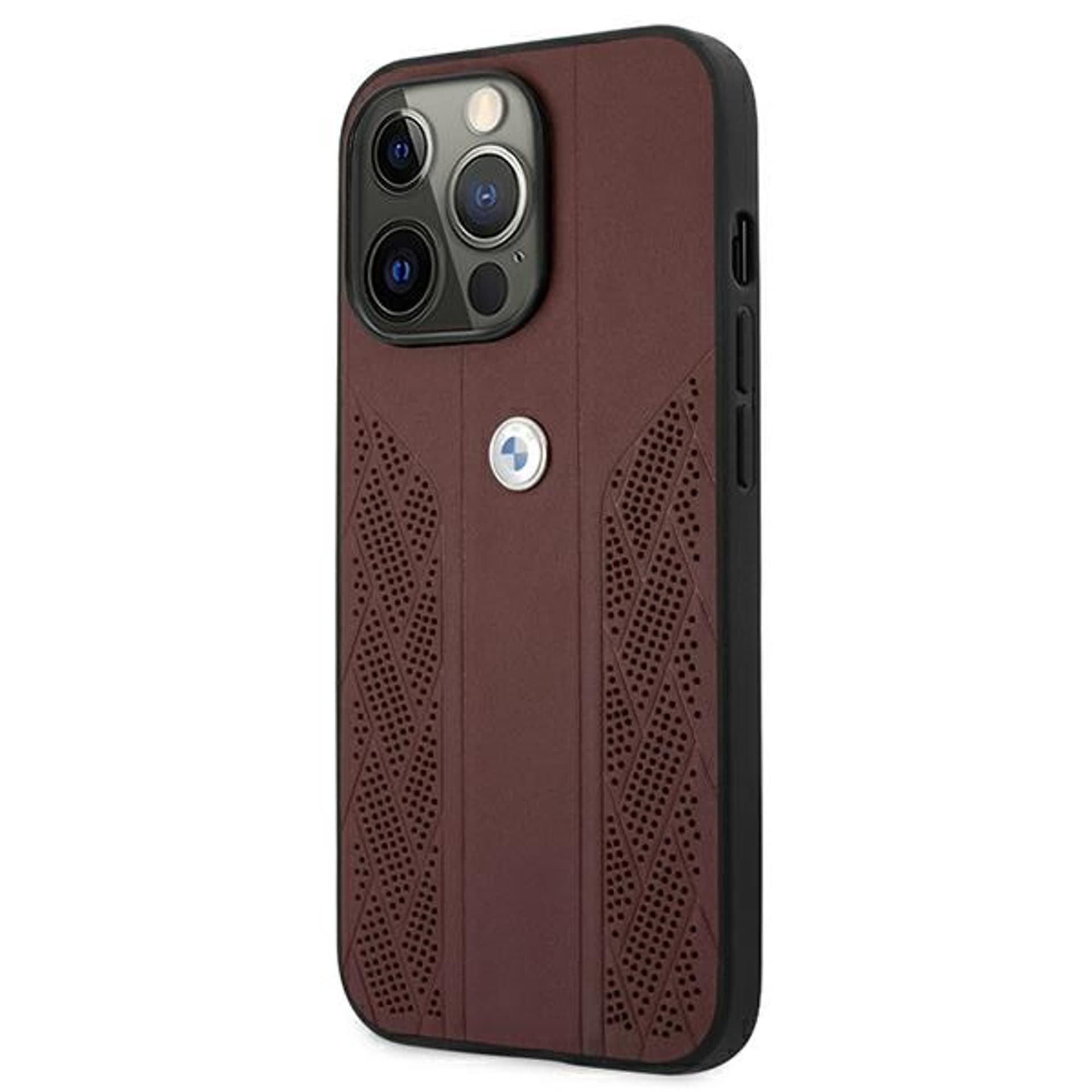 

Etui BMW BMHCP13XRSPPR iPhone 13 Pro Max 6,7" czerwony/red hardcase Leather Curve Perforate
