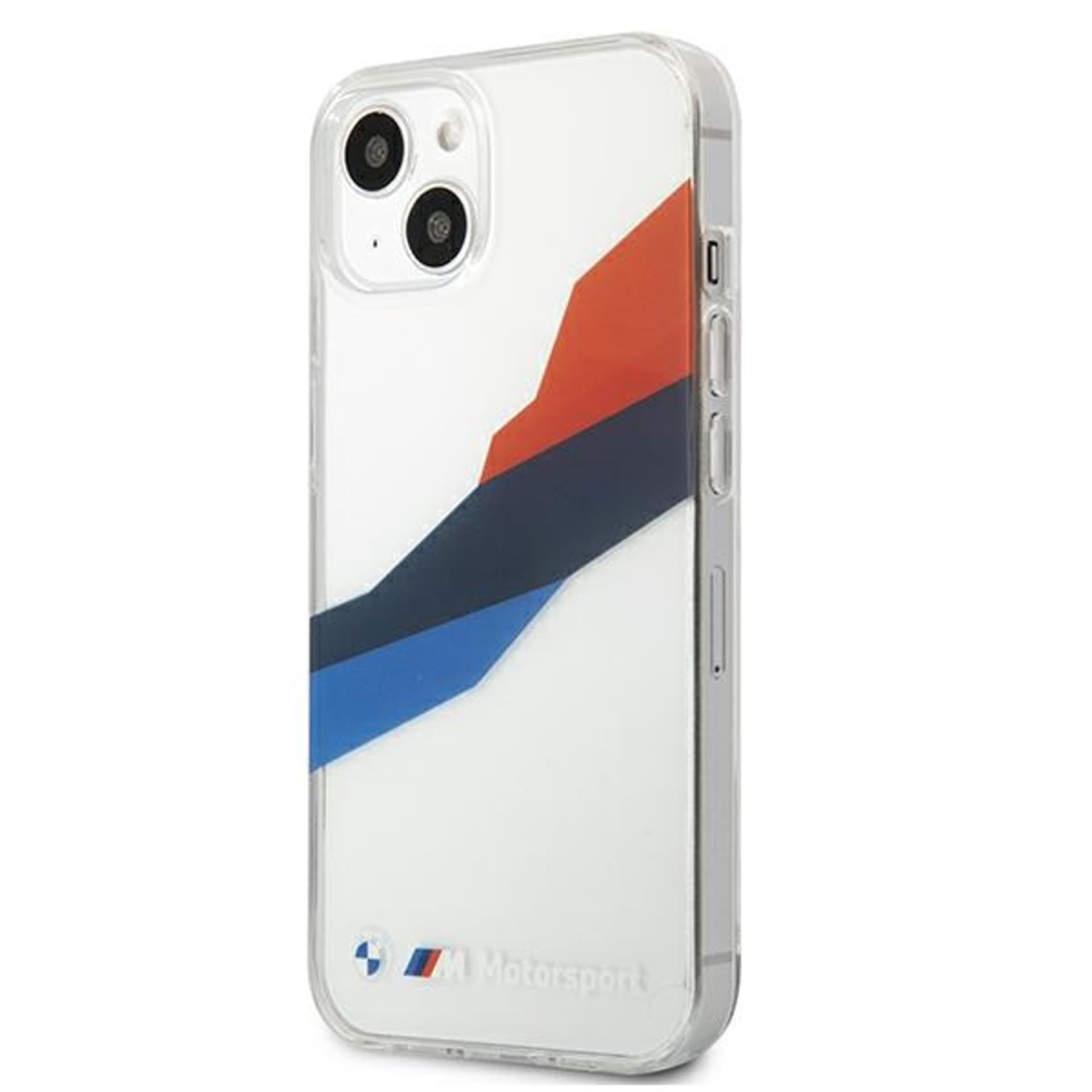 

Etui BMW BMHCP13SSKTGT iPhone 13 mini 5,4" transparent hardcase Motorsport Tricolor