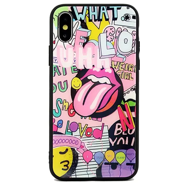 

Etui Glass iPhone 7/8/SE 2020 / SE 2022 wzór 2 (graffiti)