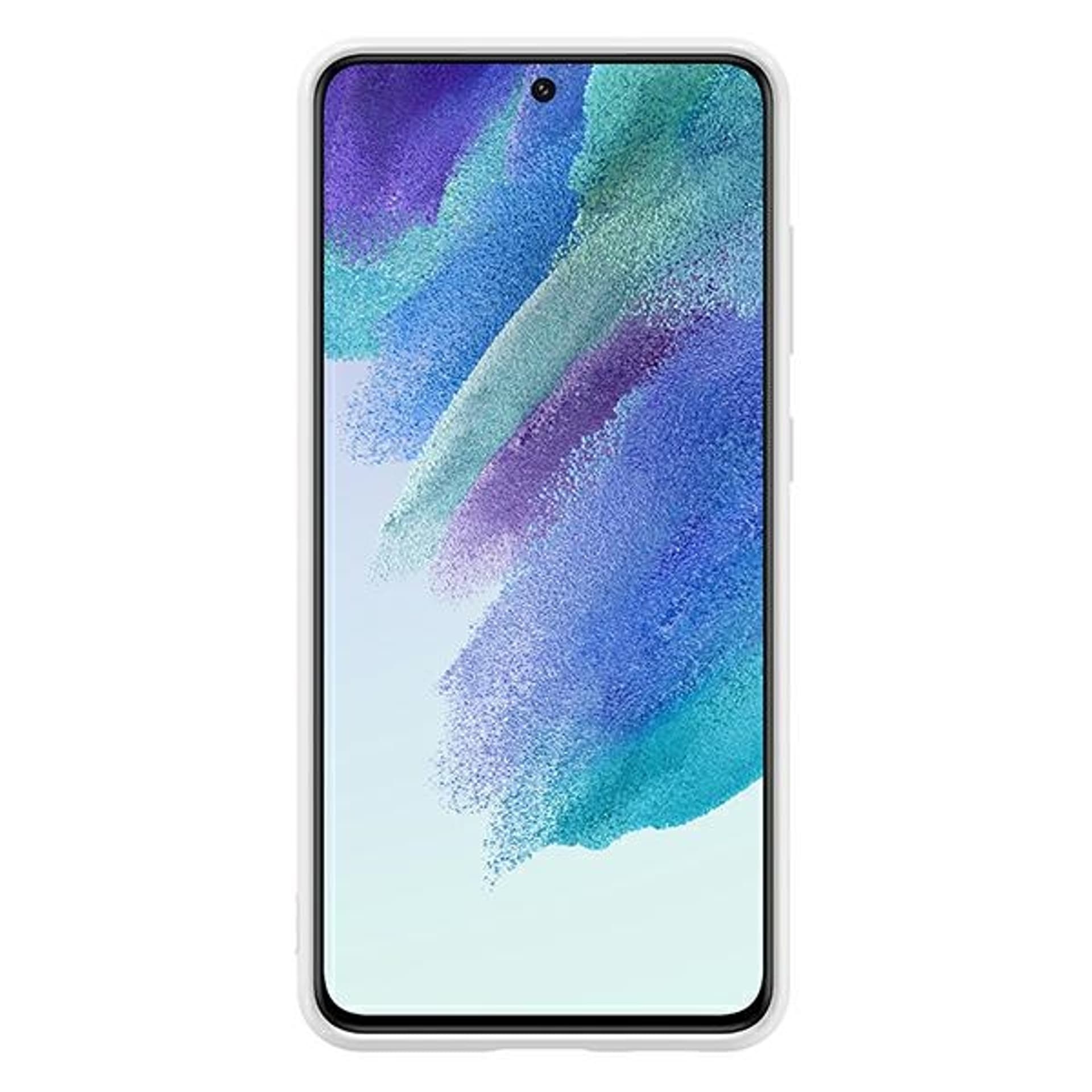 

Etui Samsung EF-PG990TWEGWW S21 FE 5G G990 biały/white Silicone Cover