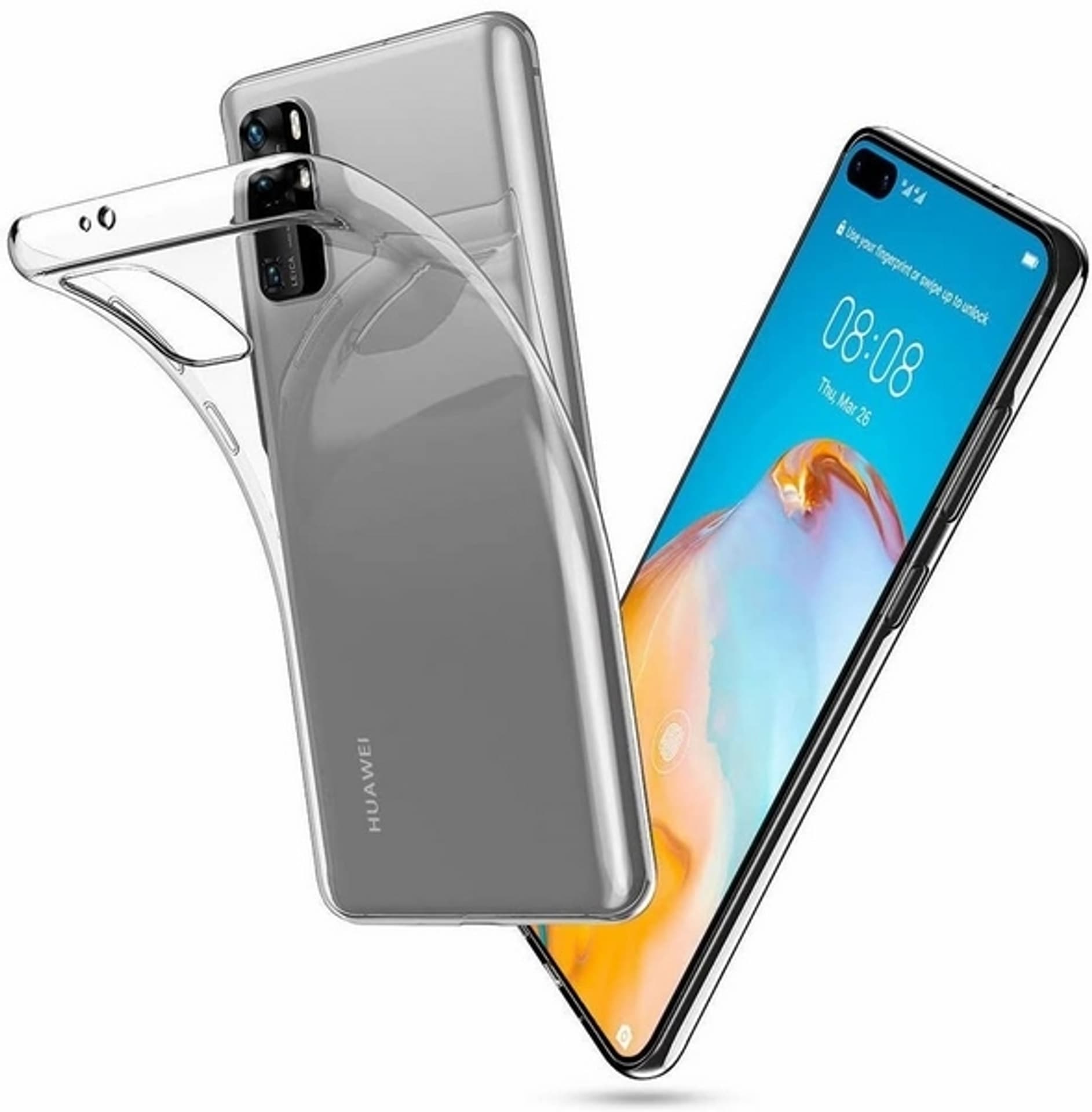 

Etui Tech-Protect Huawei P40 Pro Flexair przeźroczysty/clear