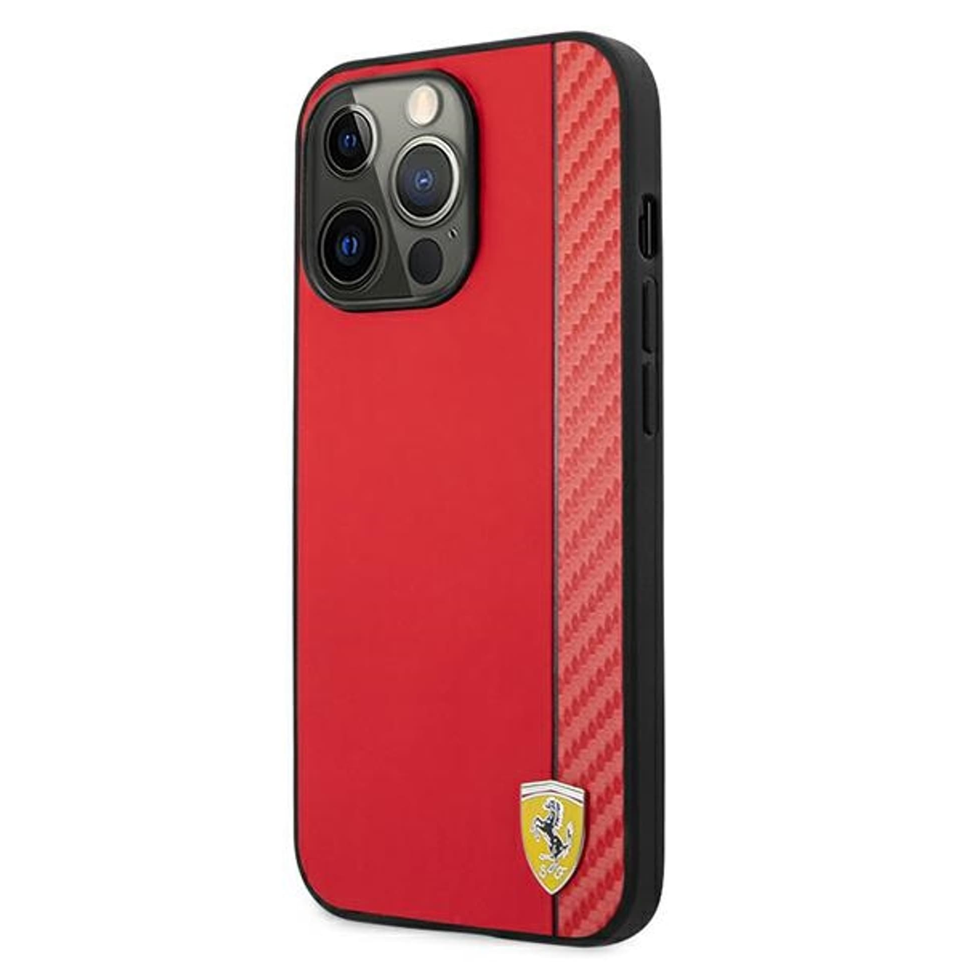 

Ferrari FESAXHCP13LRE iPhone 13 Pro/13 6,1" czerwony/red hardcase On Track Carbon Stripe