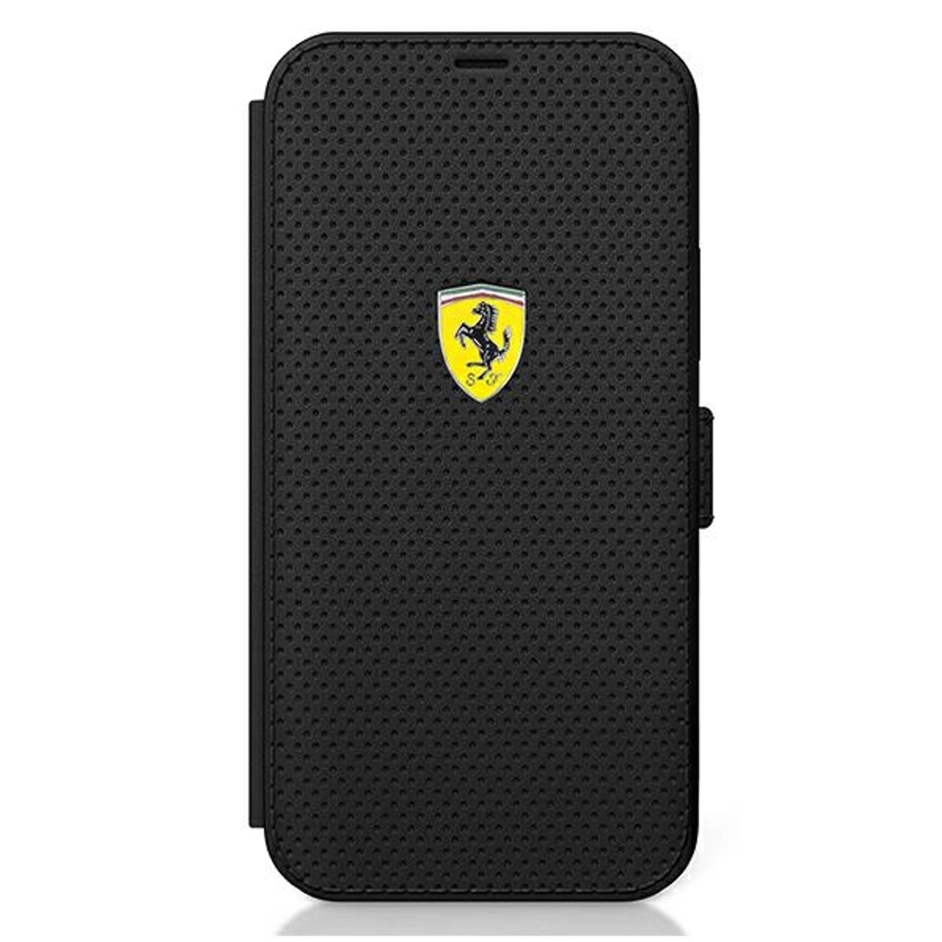 

Ferrari FESPEFLBKP12LBK iPhone 12 Pro Max 6,7" czarny/black book On Track Perforated