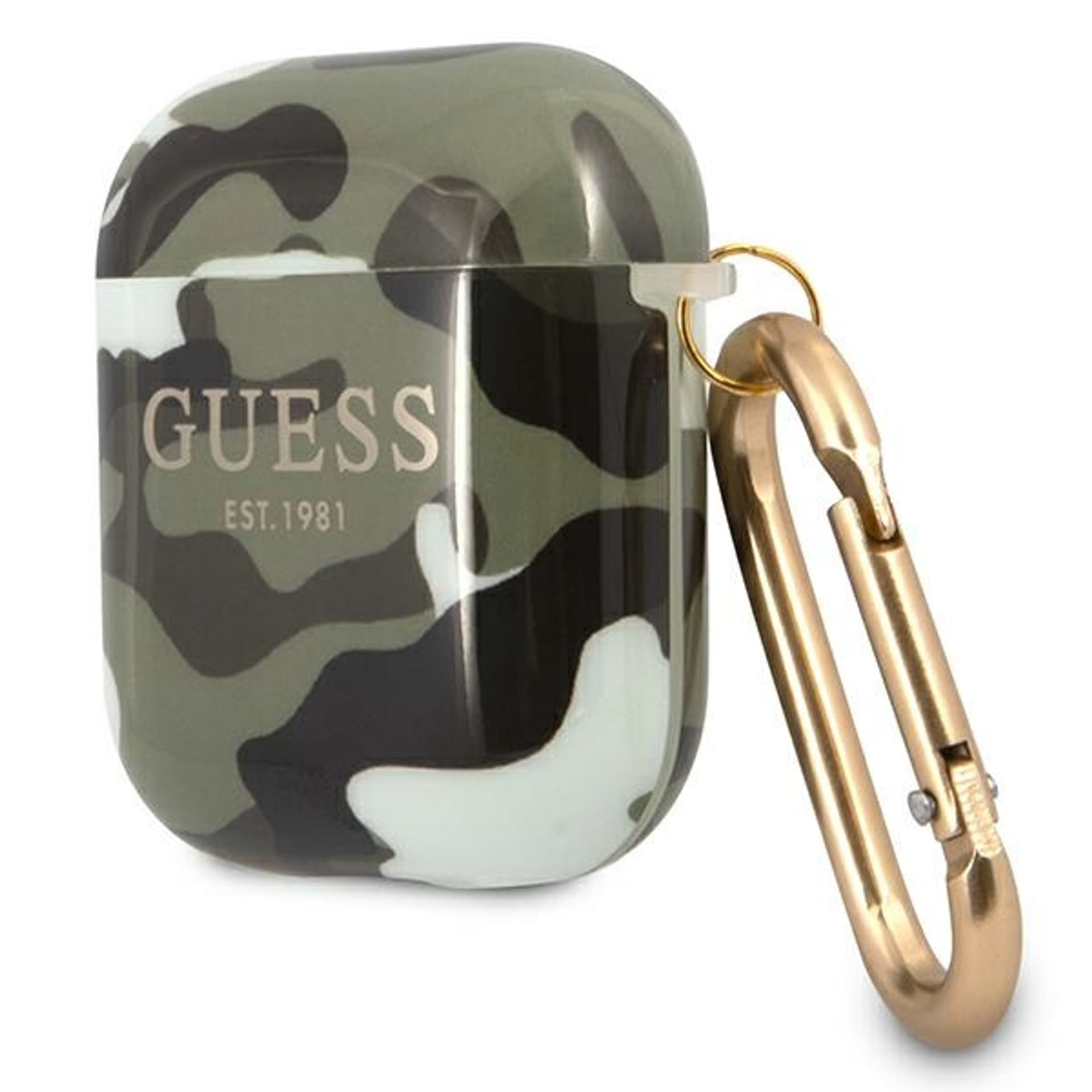 

Guess GUA2UCAMA AirPods cover zielony/khaki Camo Collection