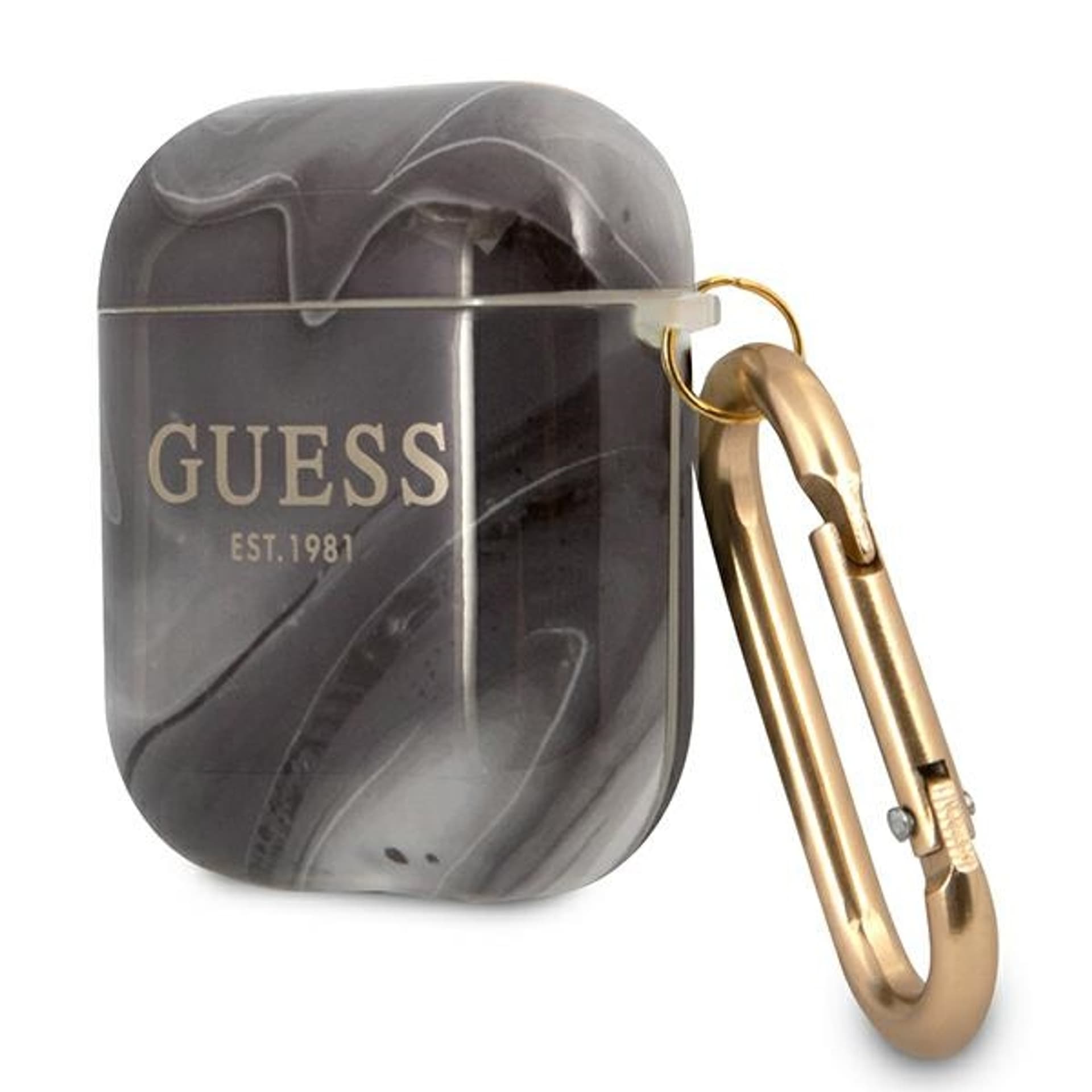 

Guess GUA2UNMK AirPods cover czarny/black Marble Collection