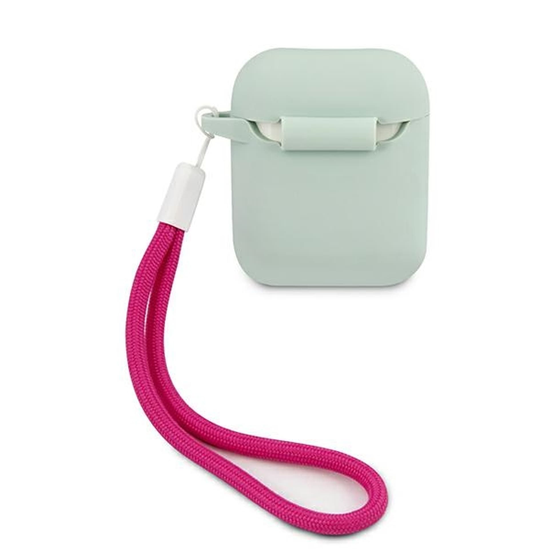

Guess GUACA2LSVSBF AirPods cover niebieski fuksja/blue fuschia Silicone Vintage