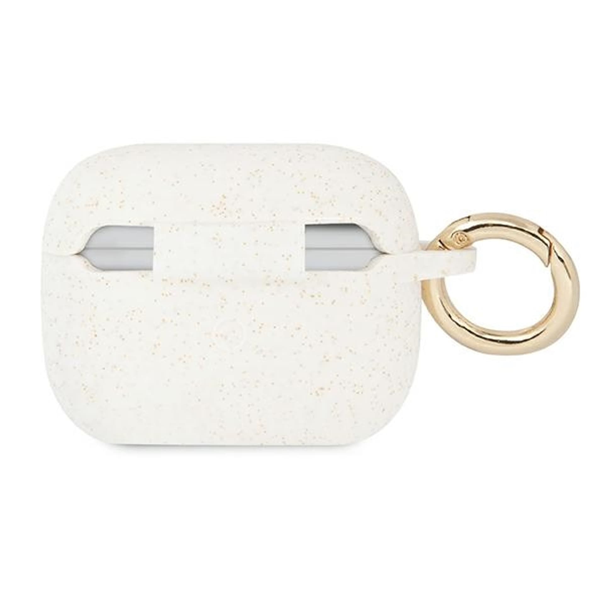 

Guess GUAPSGGEH AirPods Pro cover biały/white Silicone Glitter