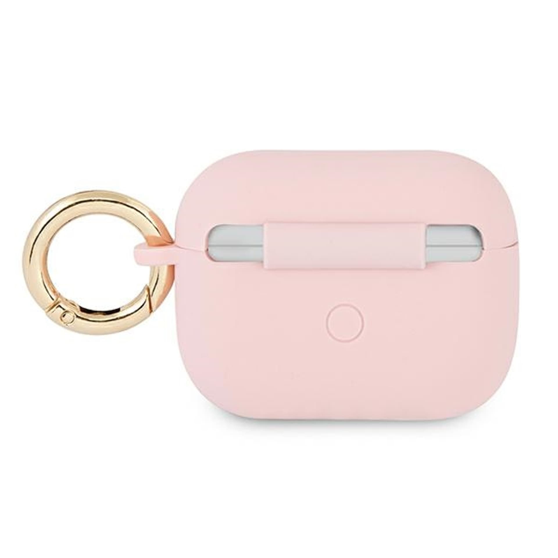 

Guess GUAPSSSI AirPods Pro cover różowy/pink Silicone Vintage Script