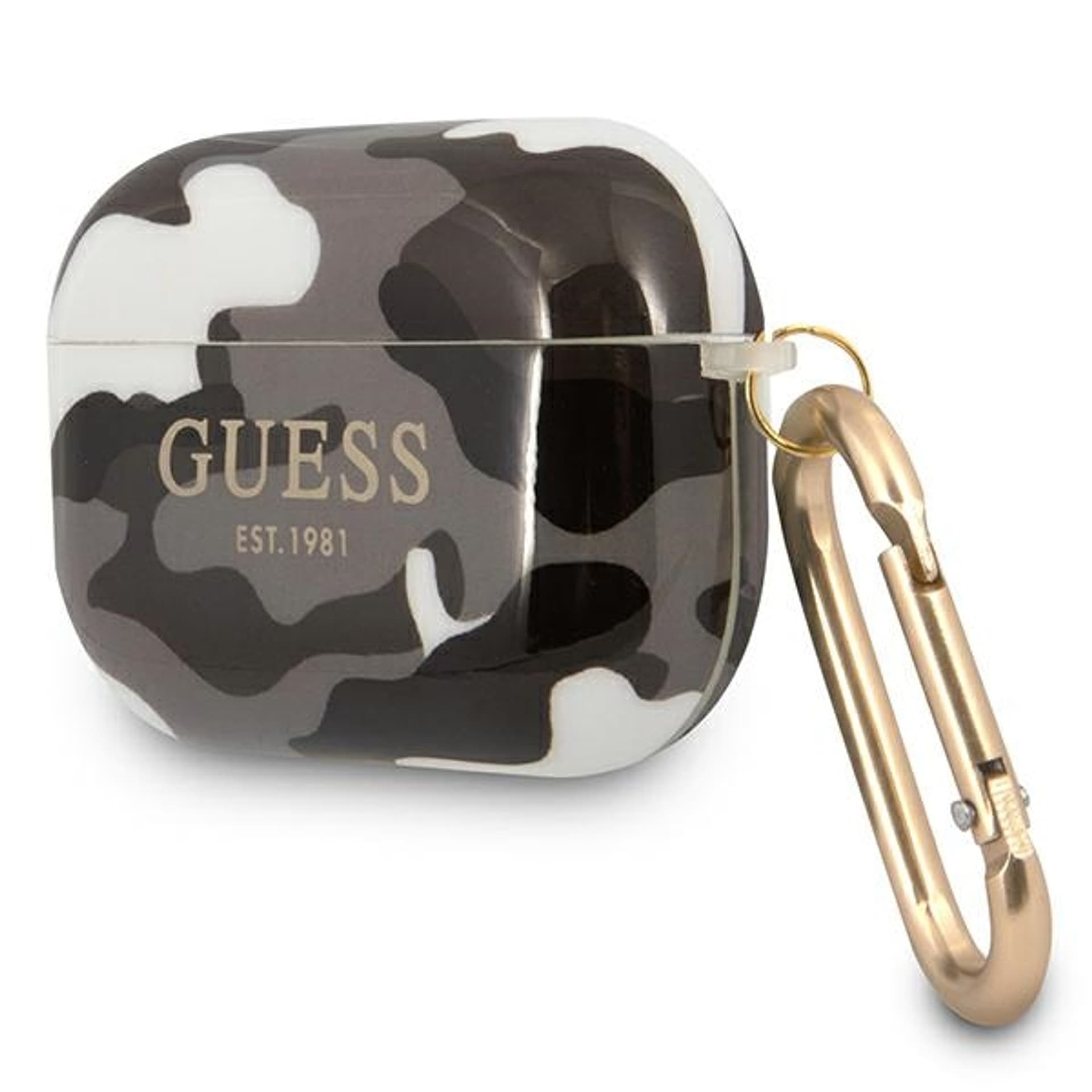 

Guess GUAPUCAMG AirPods Pro cover czarny/black Camo Collection