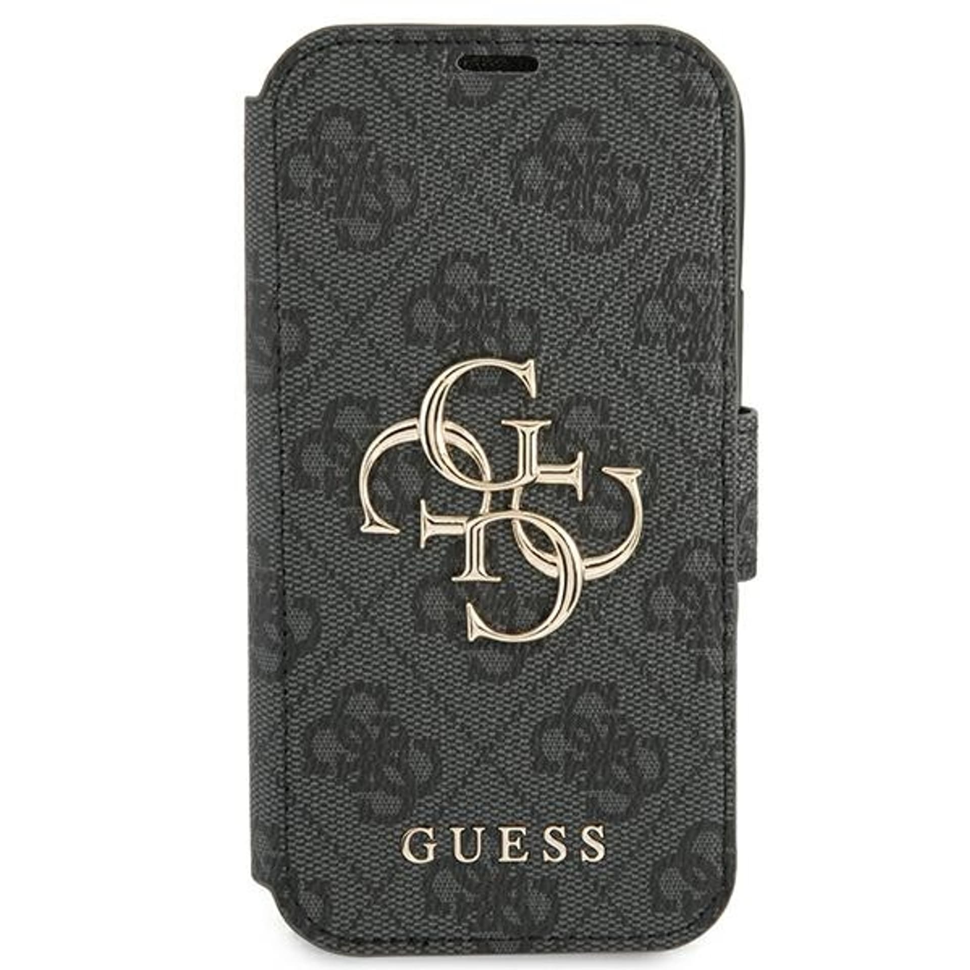 

Guess GUBKP13L4GMGGR iPhone 13 Pro / 13 6,1" szary/grey book 4G Big Metal Logo