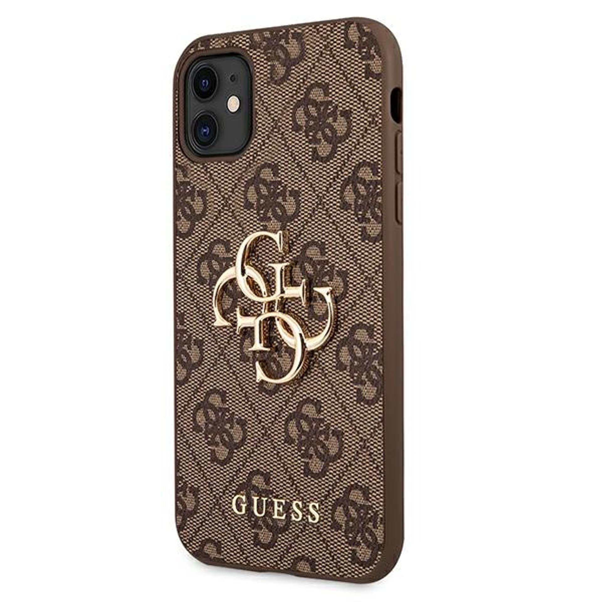 

Guess GUHCN614GMGBR iPhone 11 6,1 / Xr brązowy/brown hardcase 4G Big Metal Logo