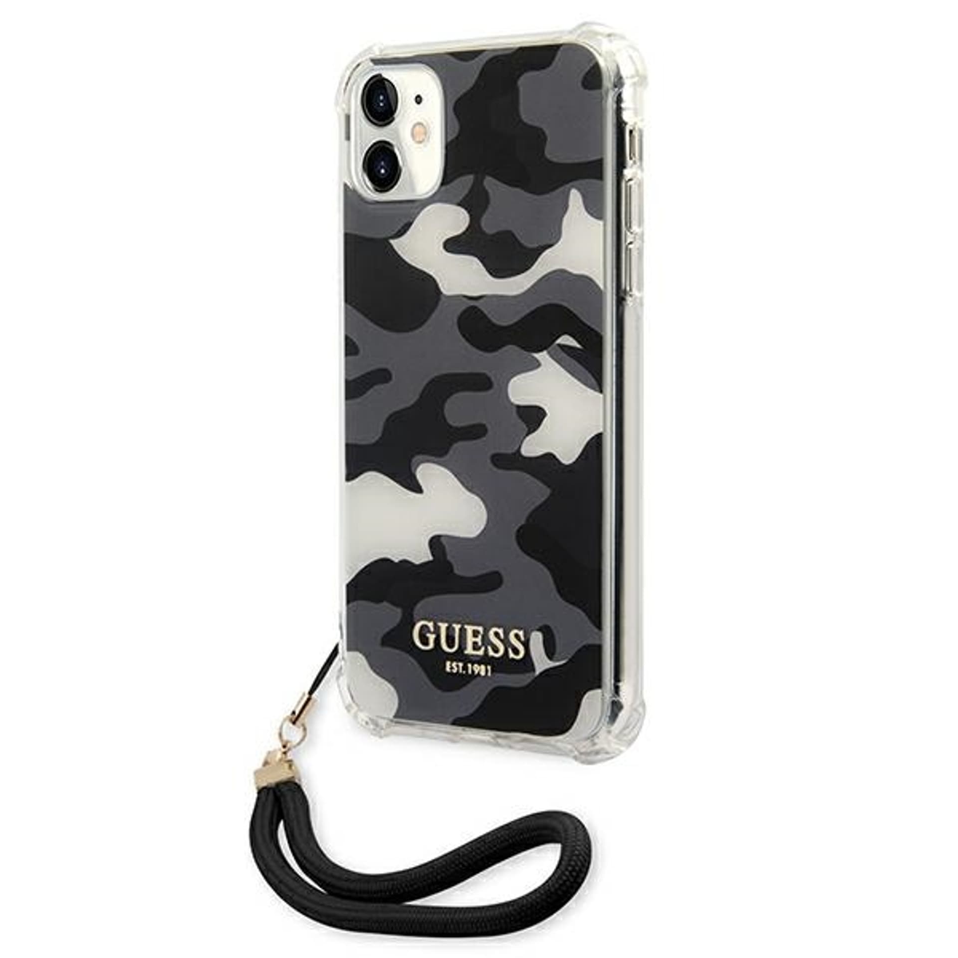 

Guess GUHCN61KSARBK iPhone 11 6,1" / Xr czarny/black hardcase Camo Collection