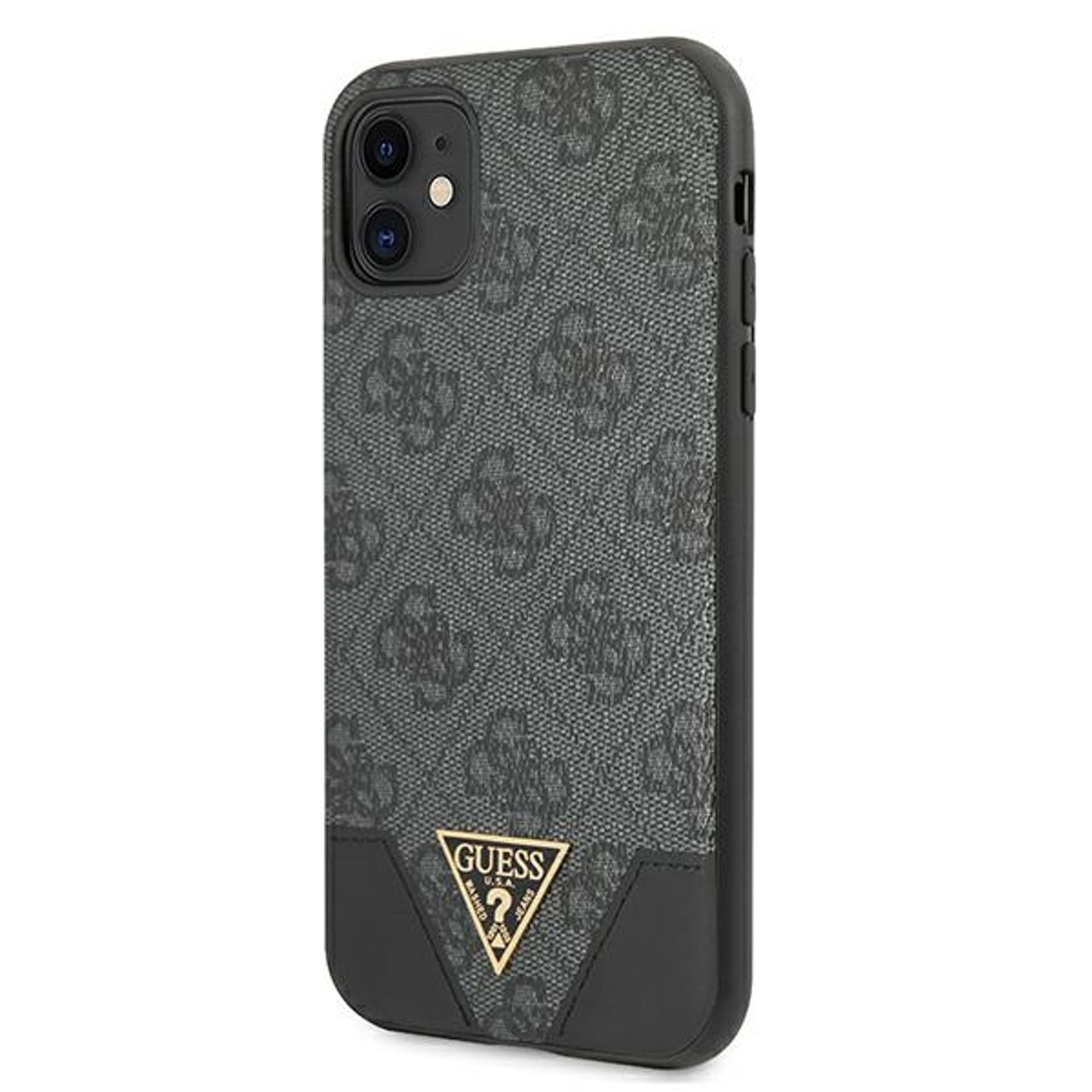 

Guess 4G Triangle Collection - Etui iPhone 11 (szary)