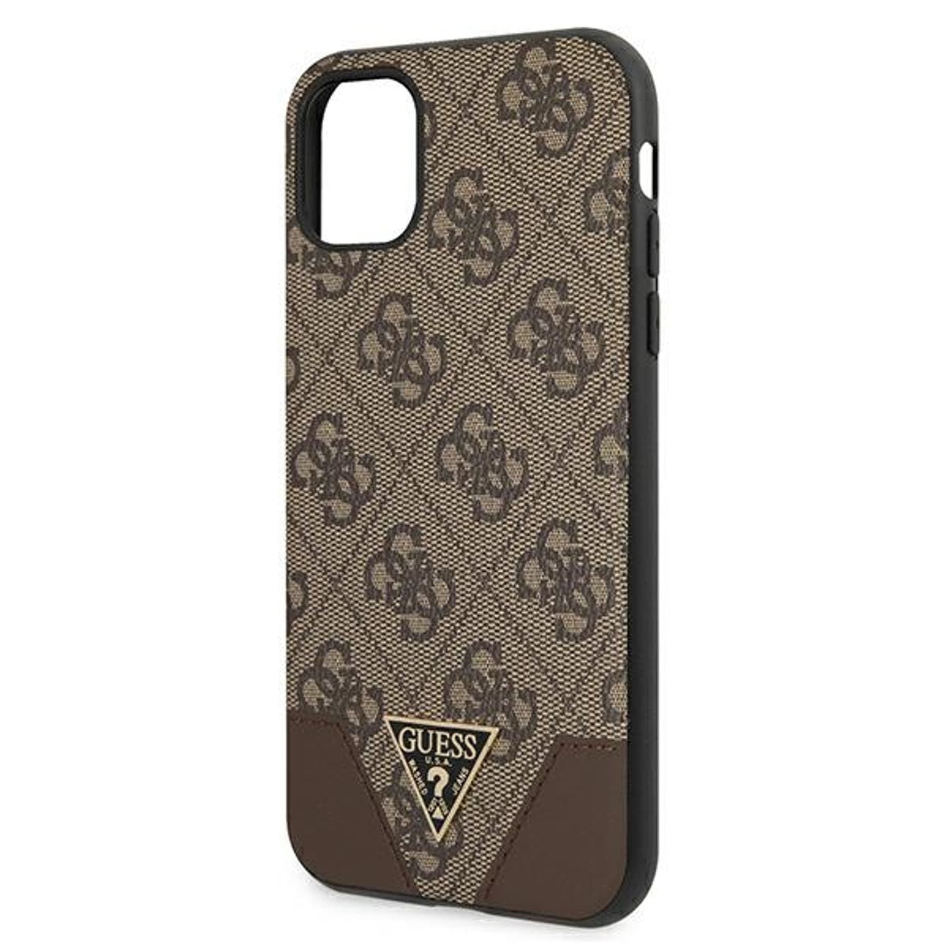 

Guess 4G Triangle Collection - Etui iPhone 11 (brązowy)