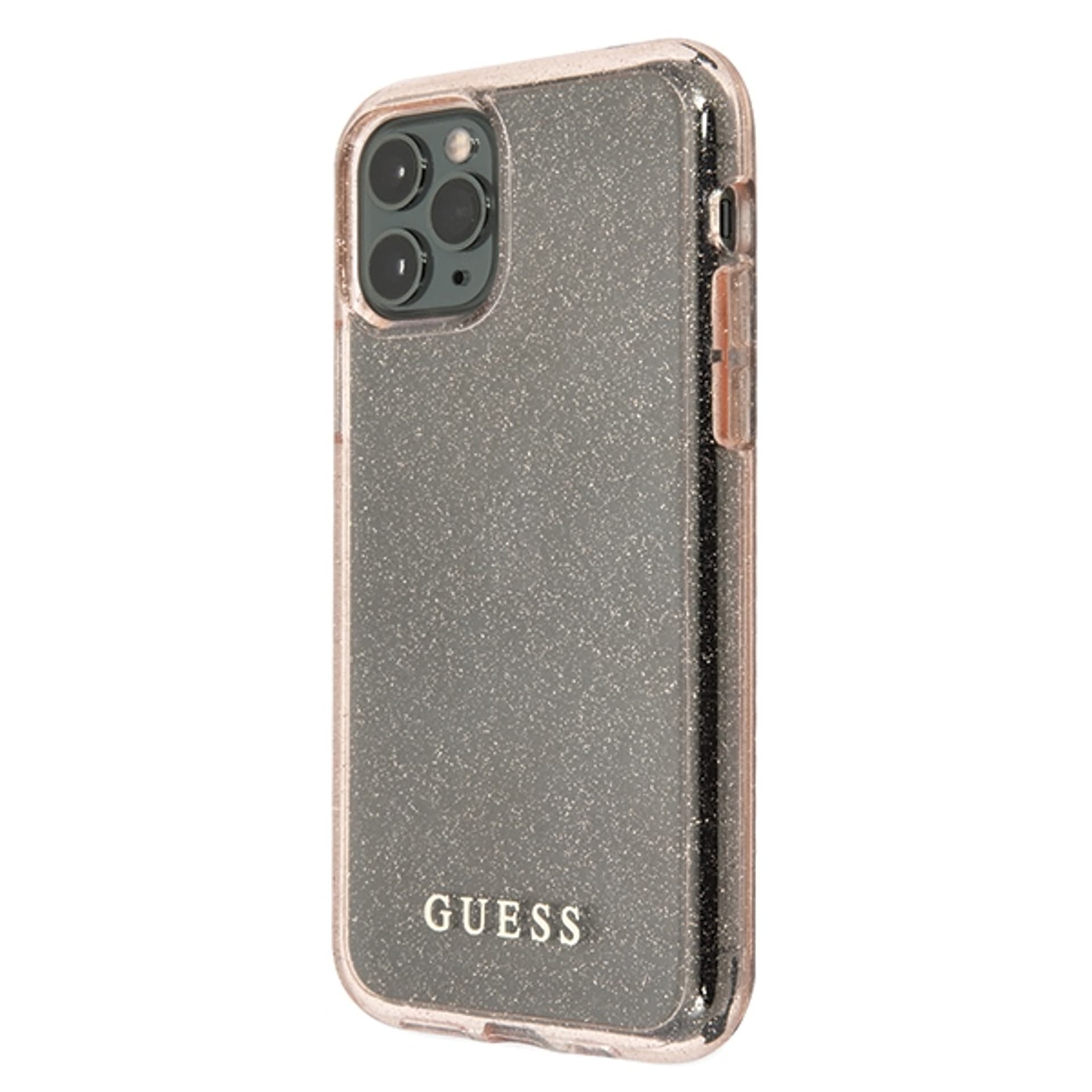 

Guess GUHCN65PCGLPI iPhone 11 Pro Max różowy/pink hard case Glitter