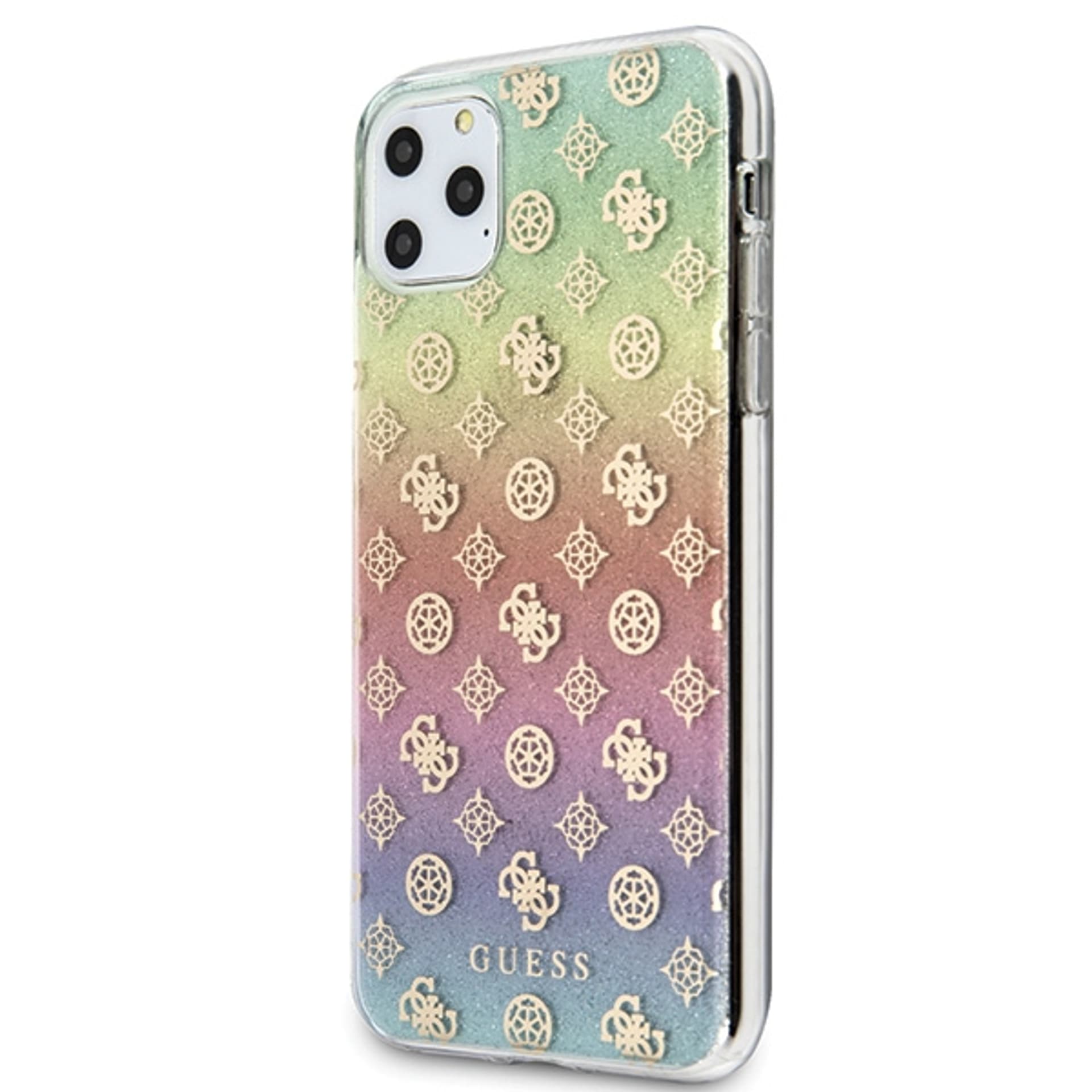 

Guess GUHCN65PEOML iPhone 11 Pro Max multicolor hard case Iridescent 4G Peony